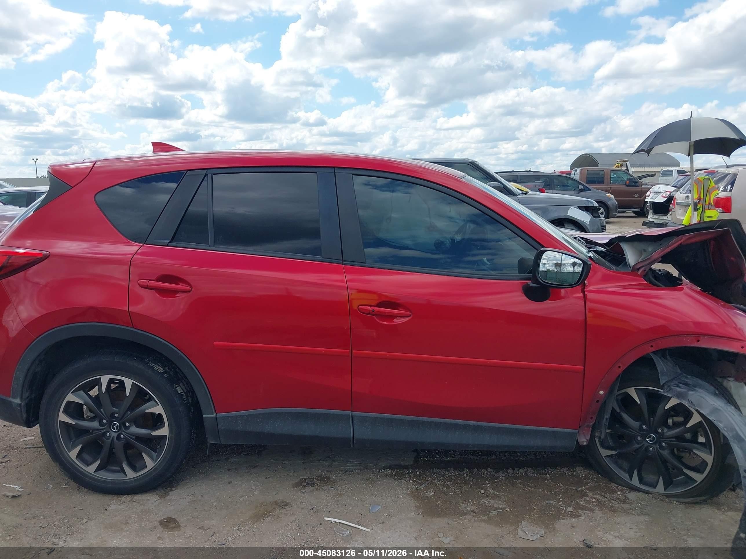 2016 Mazda Cx-5 Grand Touring Красный vin: JM3KE2DY6G0843269