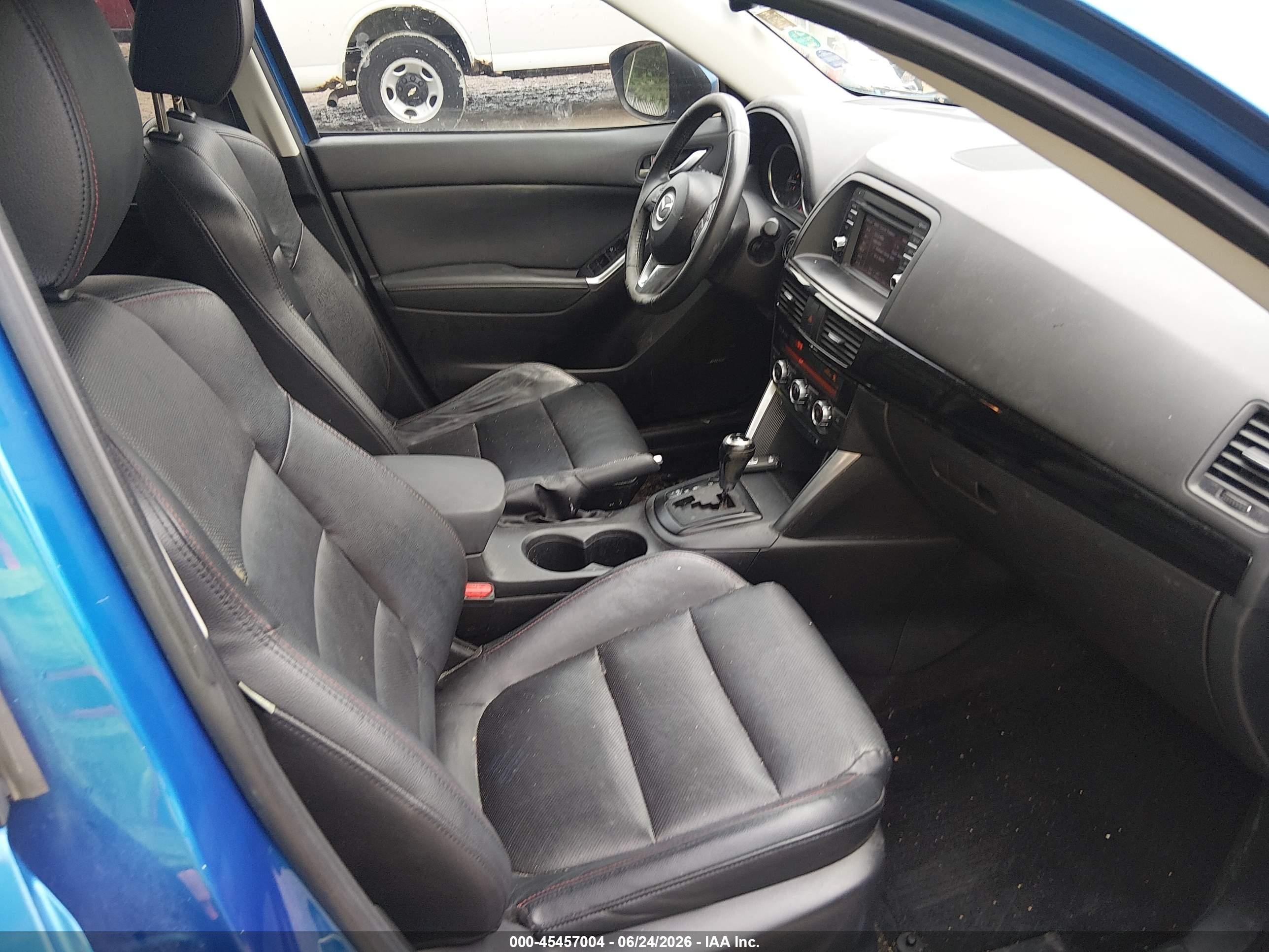 2014 Mazda Cx-5 Grand Touring Blue vin: JM3KE2DY7E0304351