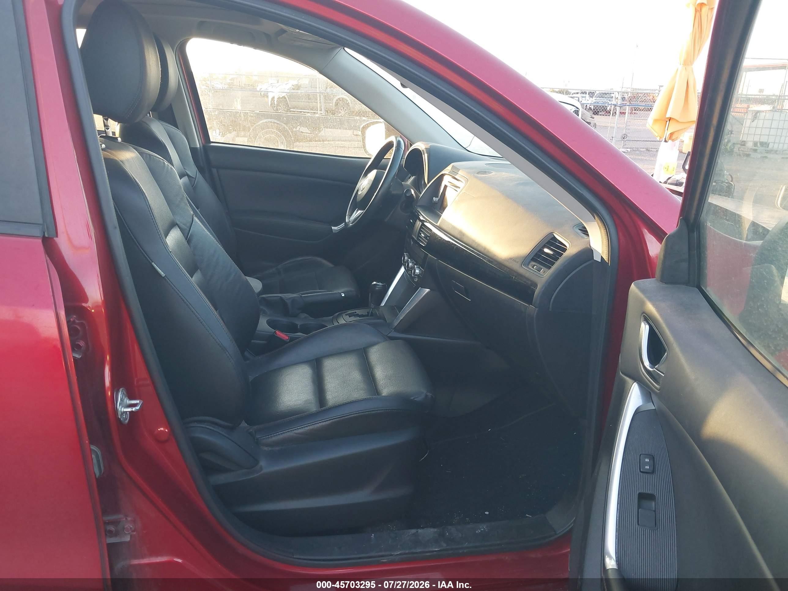 2014 Mazda Cx-5 Grand Touring Red vin: JM3KE2DY7E0328603