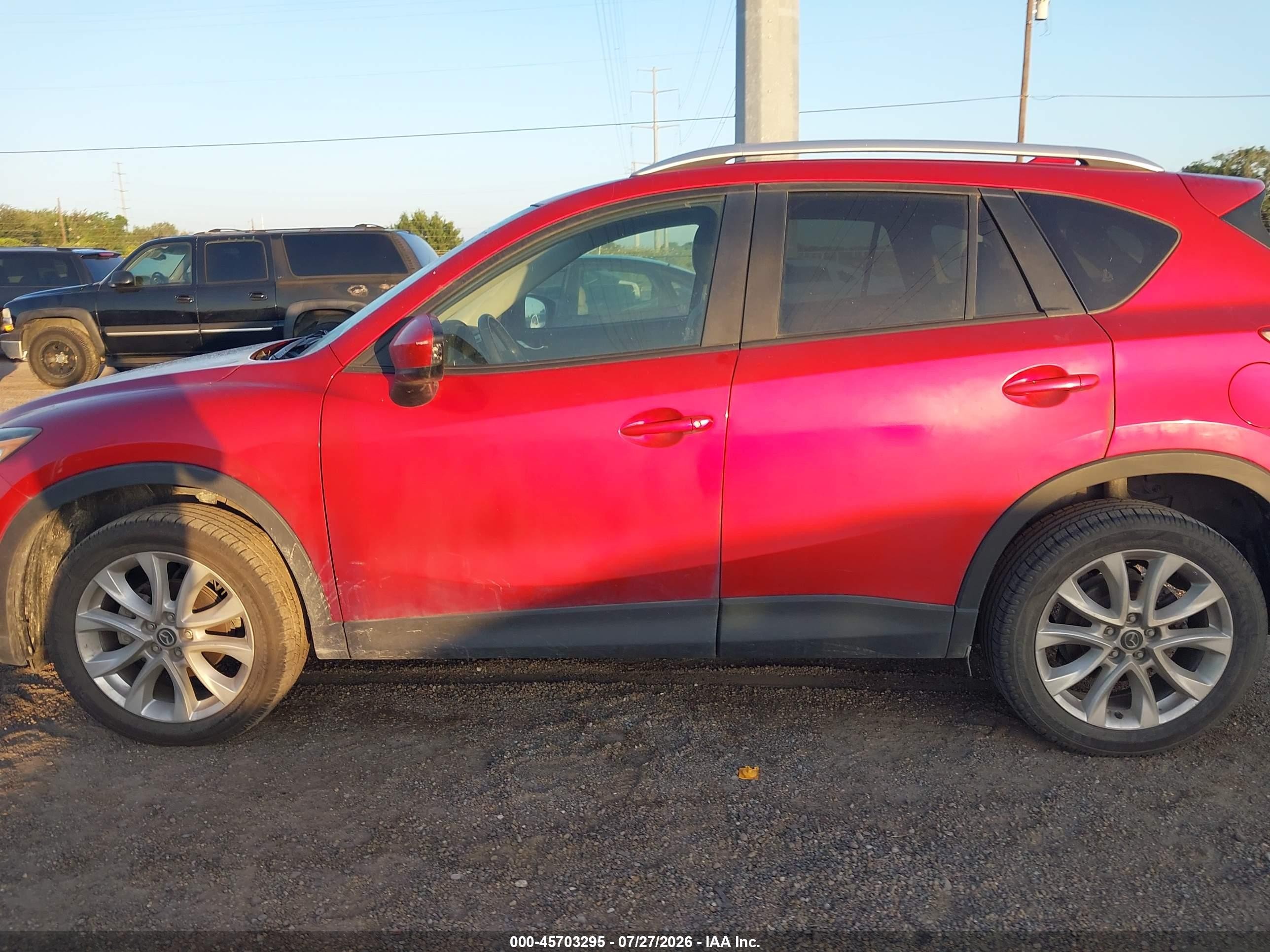2014 Mazda Cx-5 Grand Touring Red vin: JM3KE2DY7E0328603