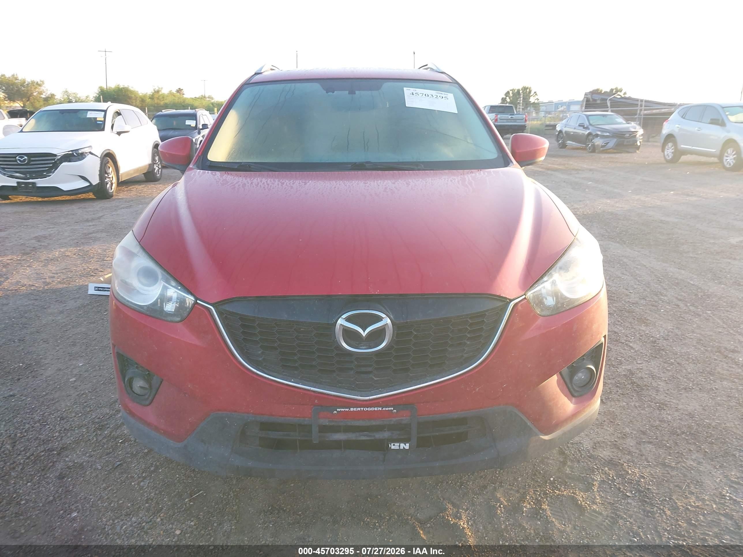 2014 Mazda Cx-5 Grand Touring Red vin: JM3KE2DY7E0328603