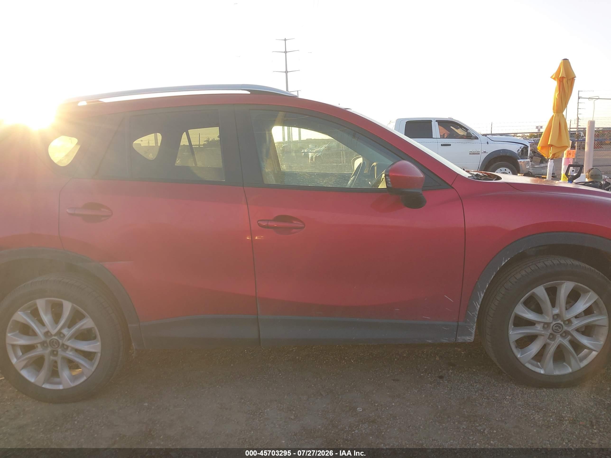 2014 Mazda Cx-5 Grand Touring Red vin: JM3KE2DY7E0328603
