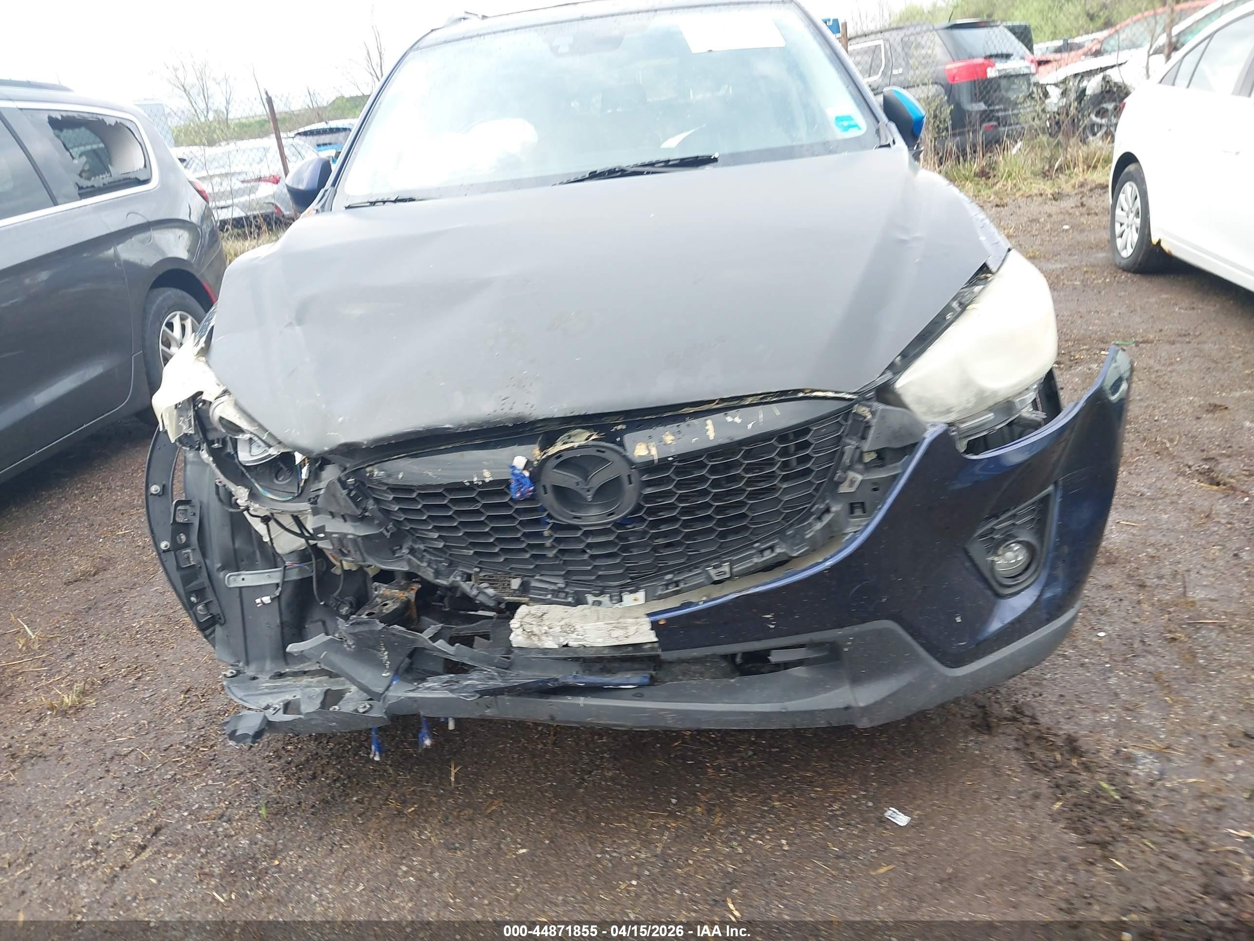 2014 Mazda Cx-5 Grand Touring Dark Blue vin: JM3KE2DY7E0331064