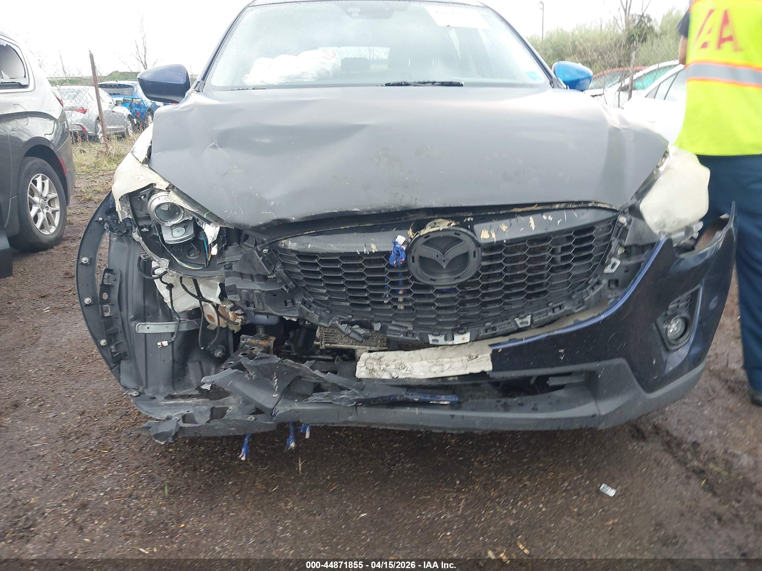 2014 Mazda Cx-5 Grand Touring Dark Blue vin: JM3KE2DY7E0331064