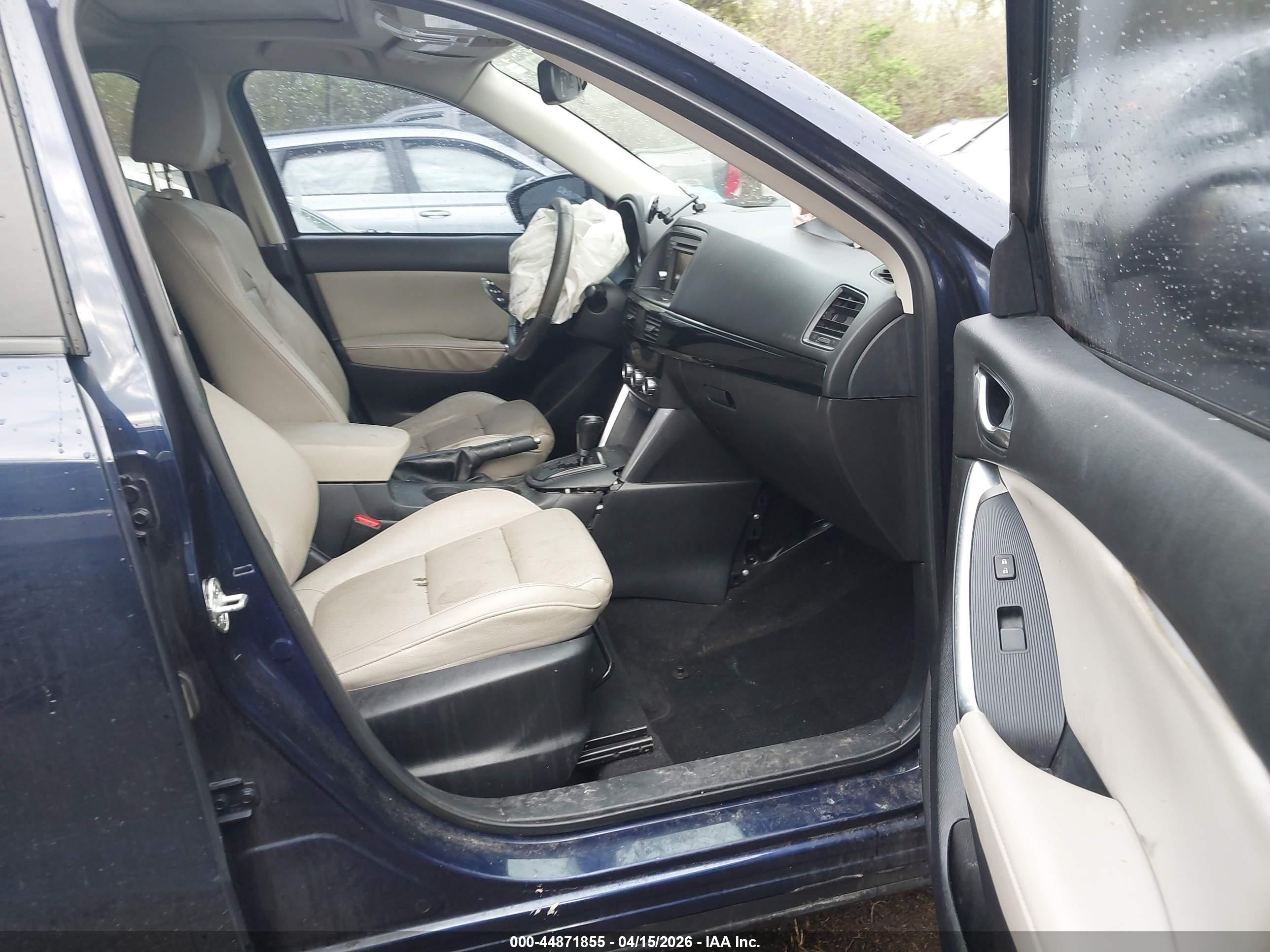 2014 Mazda Cx-5 Grand Touring Dark Blue vin: JM3KE2DY7E0331064