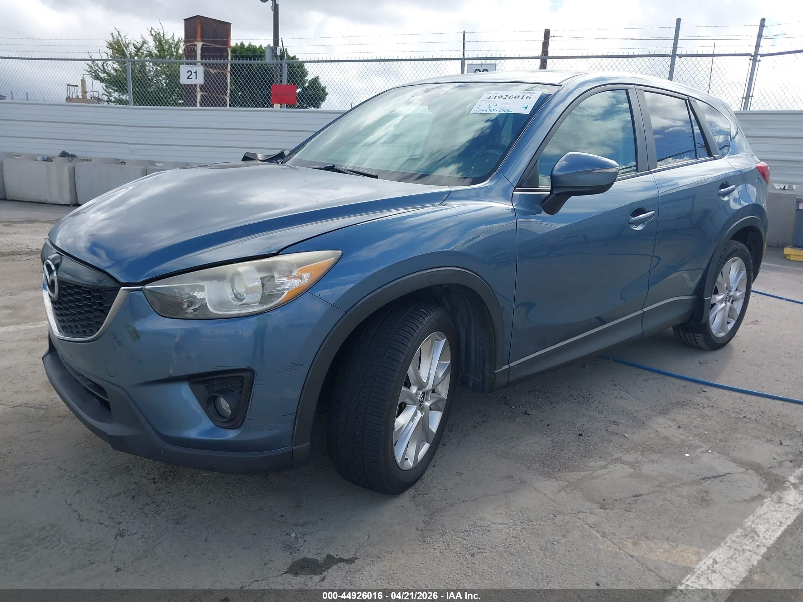 2015 Mazda Cx-5 Grand Touring Gray vin: JM3KE2DY7F0494332