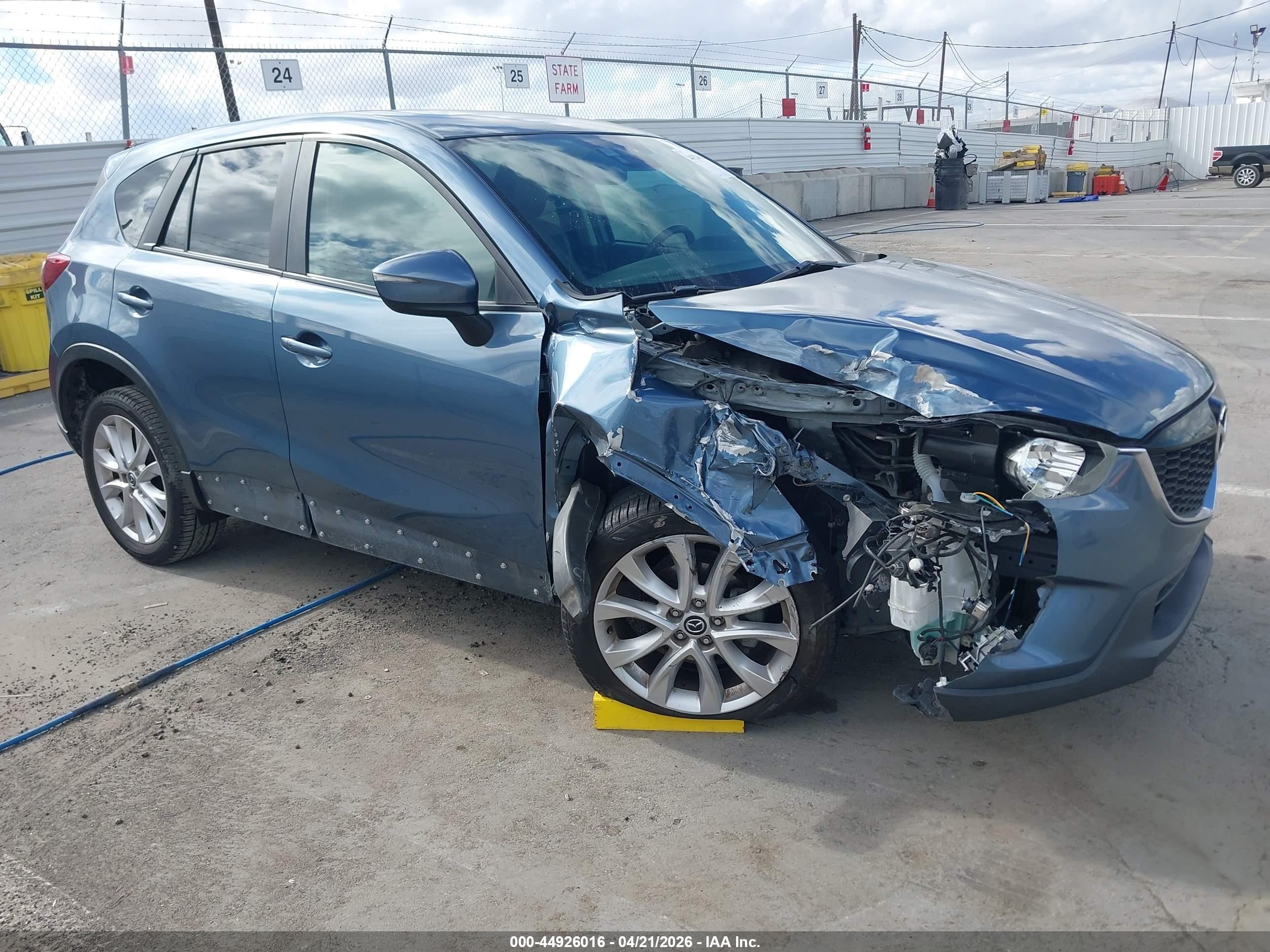 2015 Mazda Cx-5 Grand Touring Gray vin: JM3KE2DY7F0494332
