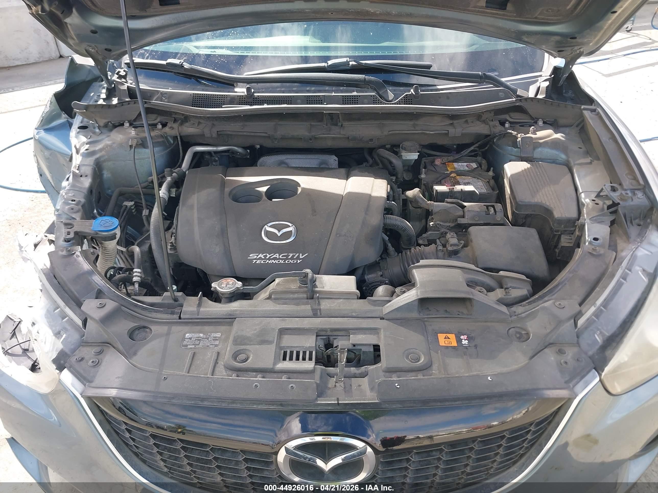 2015 Mazda Cx-5 Grand Touring Gray vin: JM3KE2DY7F0494332