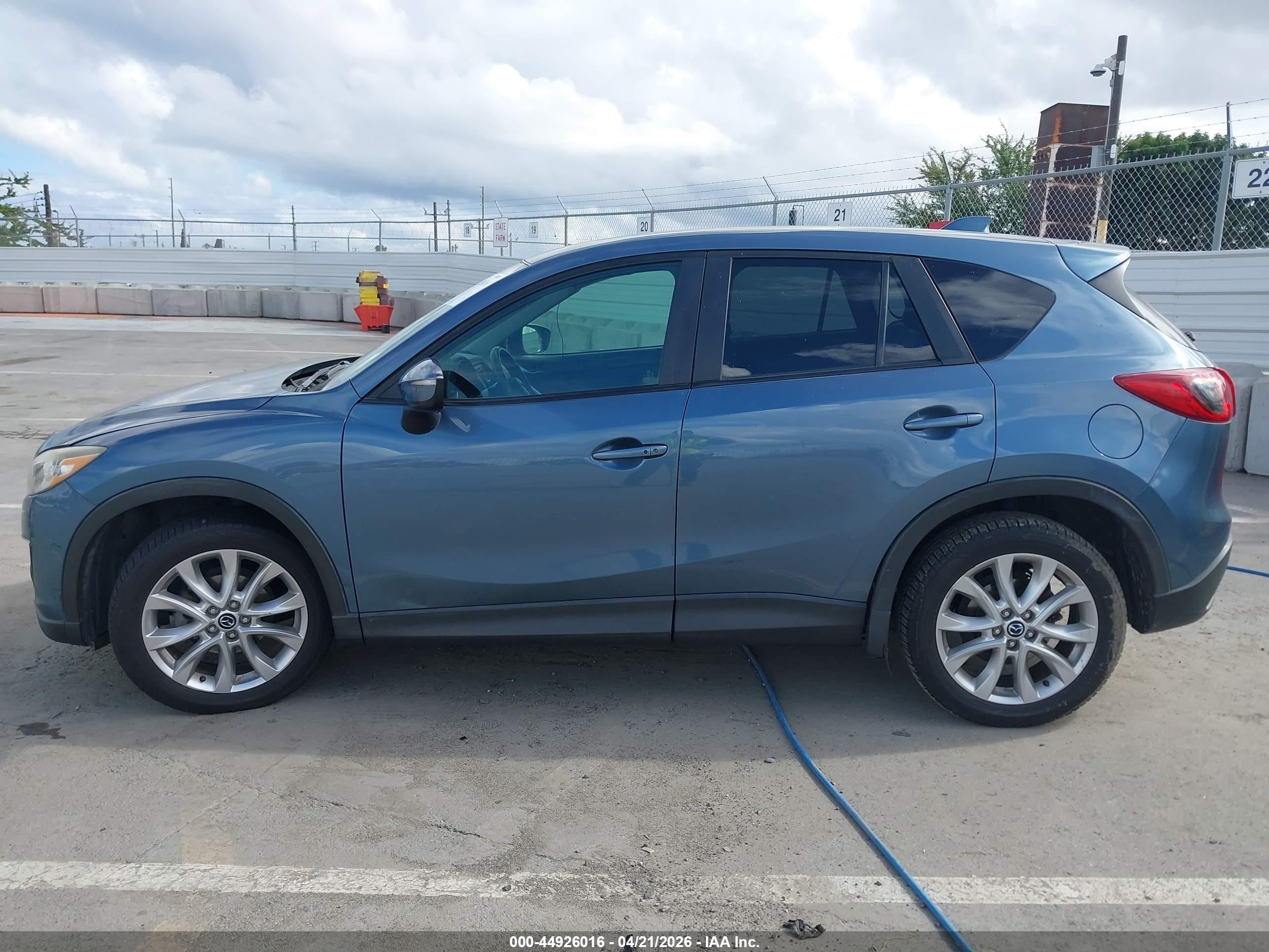 2015 Mazda Cx-5 Grand Touring Gray vin: JM3KE2DY7F0494332