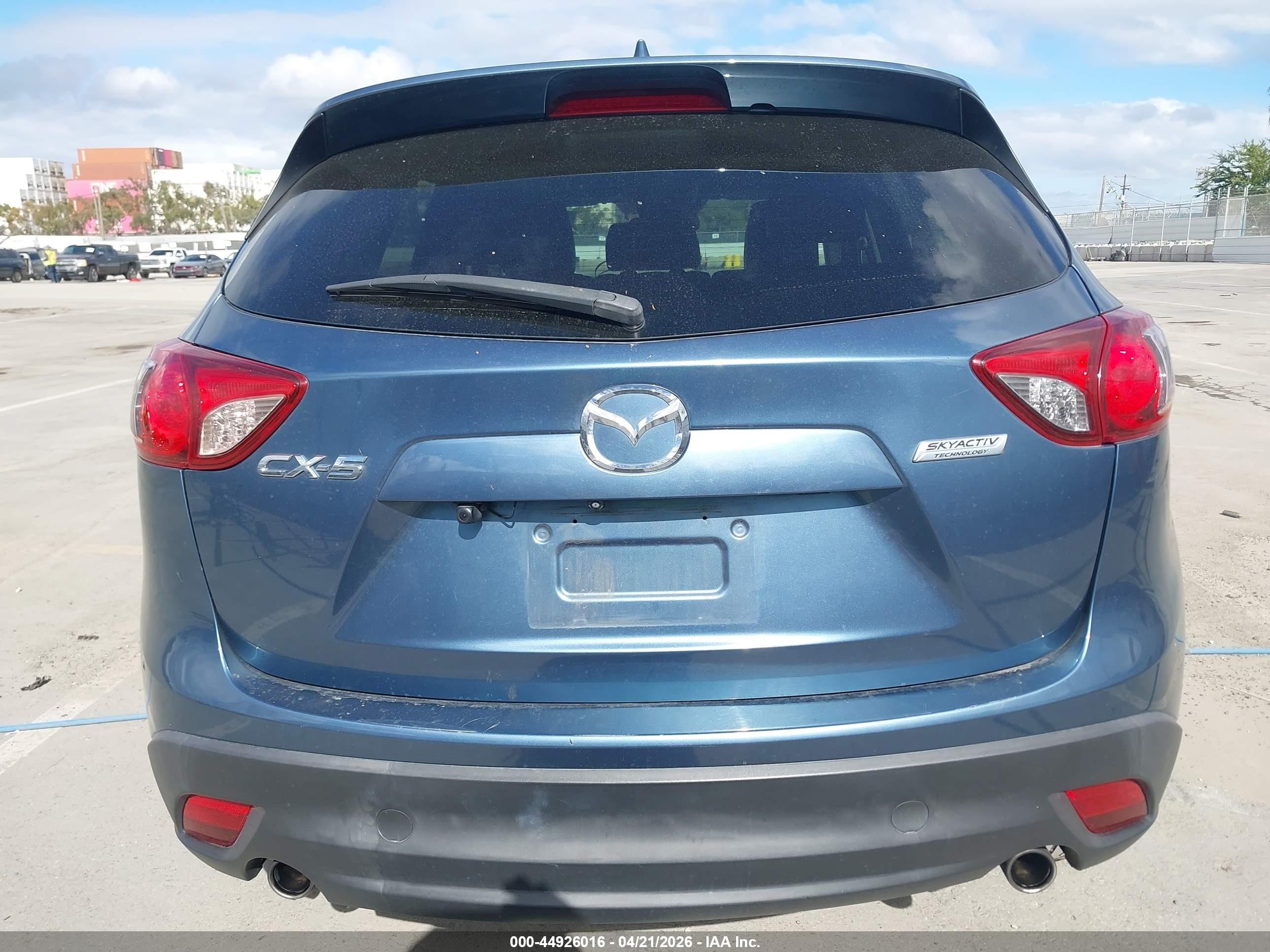 2015 Mazda Cx-5 Grand Touring Gray vin: JM3KE2DY7F0494332