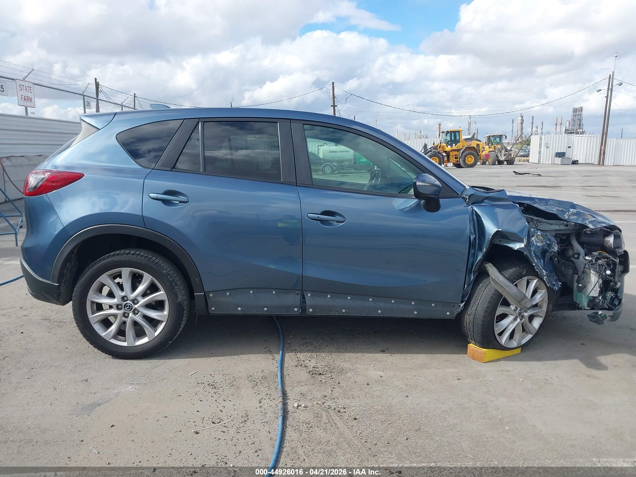 2015 Mazda Cx-5 Grand Touring Gray vin: JM3KE2DY7F0494332