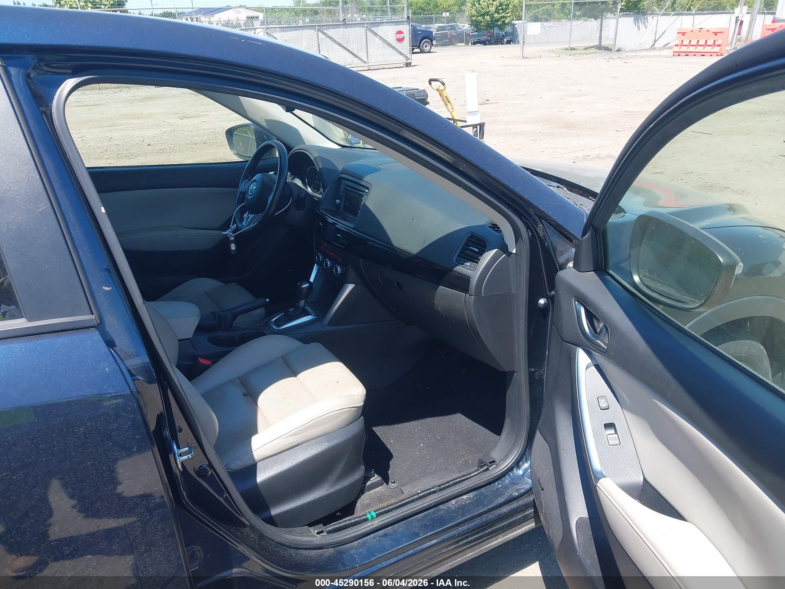2015 Mazda Cx-5 Grand Touring Синий vin: JM3KE2DY7F0501991