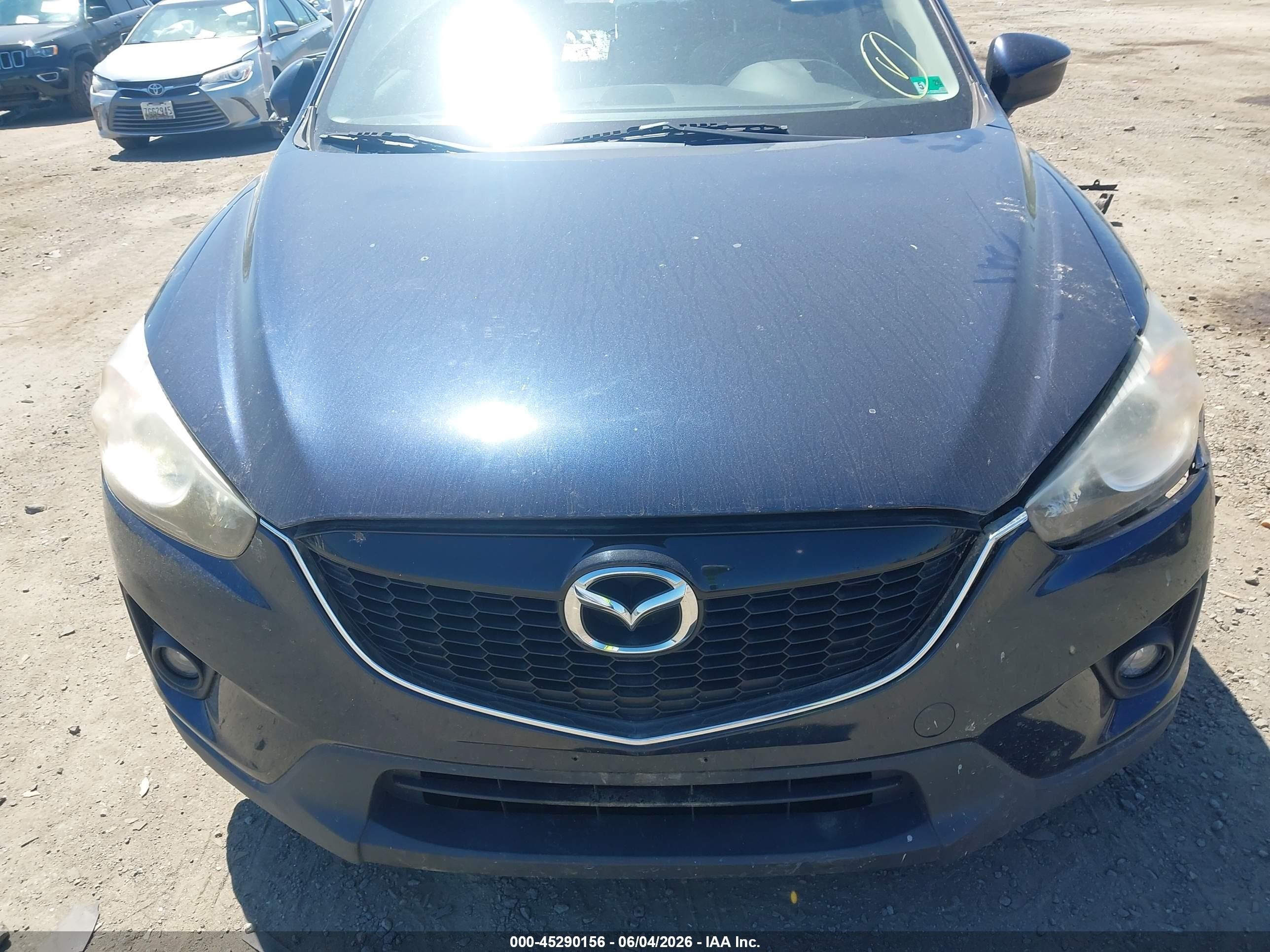 2015 Mazda Cx-5 Grand Touring Синий vin: JM3KE2DY7F0501991