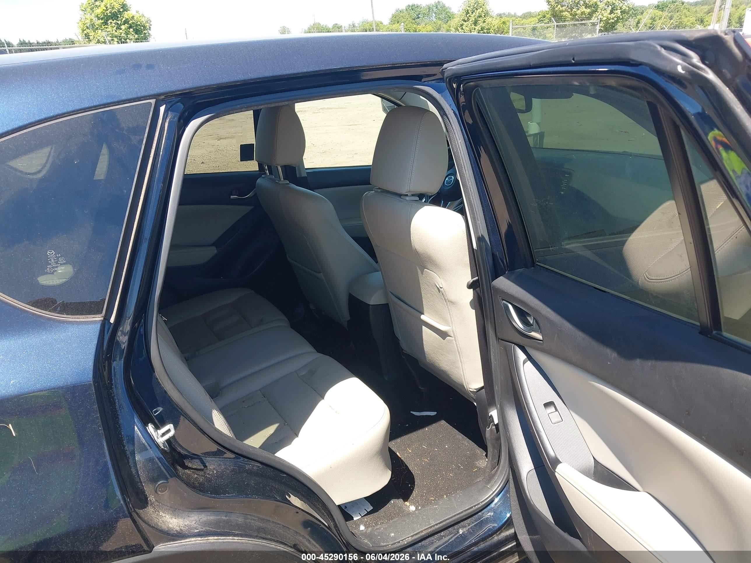 2015 Mazda Cx-5 Grand Touring Синий vin: JM3KE2DY7F0501991
