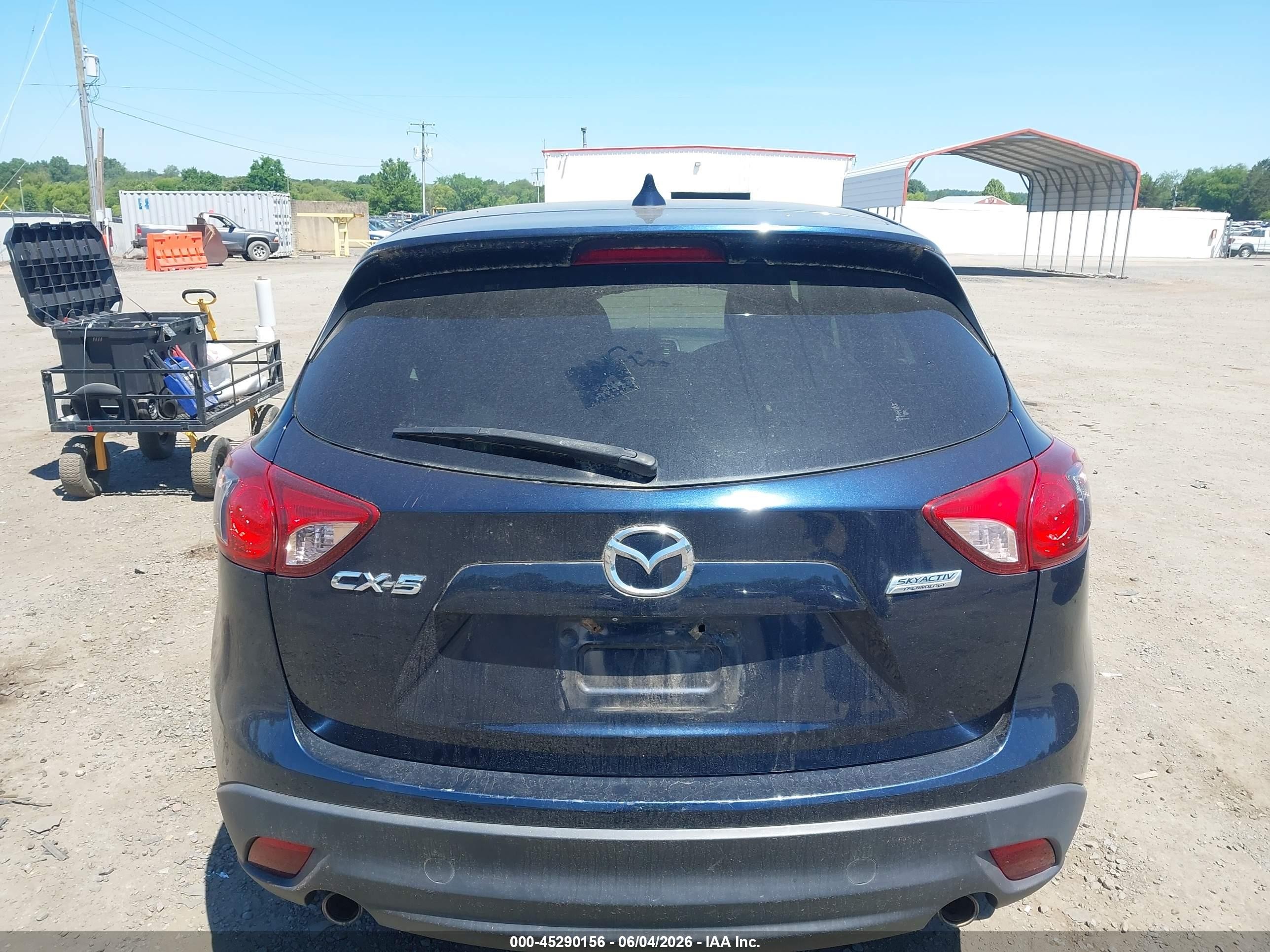 2015 Mazda Cx-5 Grand Touring Синий vin: JM3KE2DY7F0501991