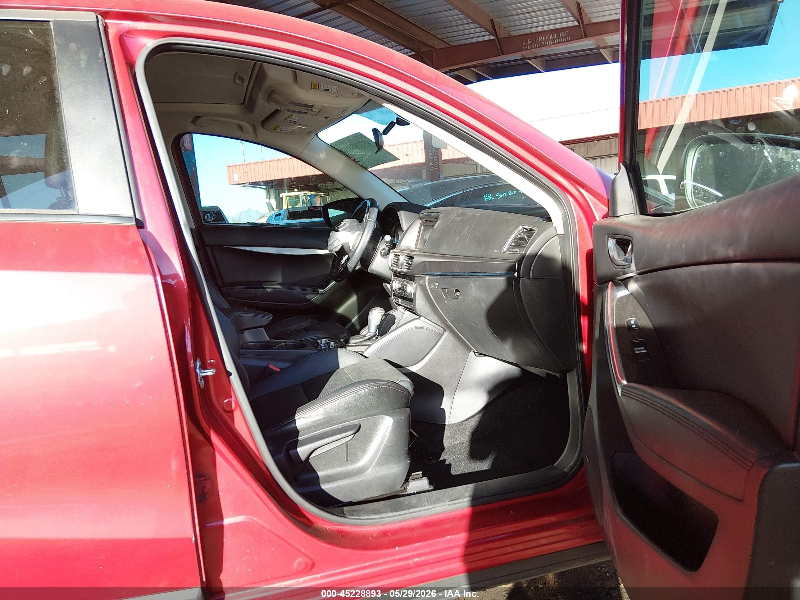 2016 Mazda Cx-5 Grand Touring Red vin: JM3KE2DY7G0802780