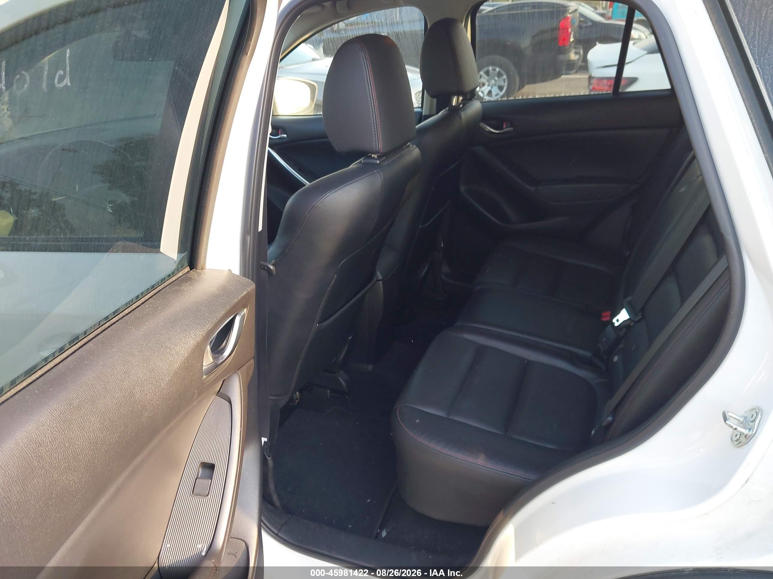 2014 Mazda Cx-5 Grand Touring White vin: JM3KE2DY8E0311910
