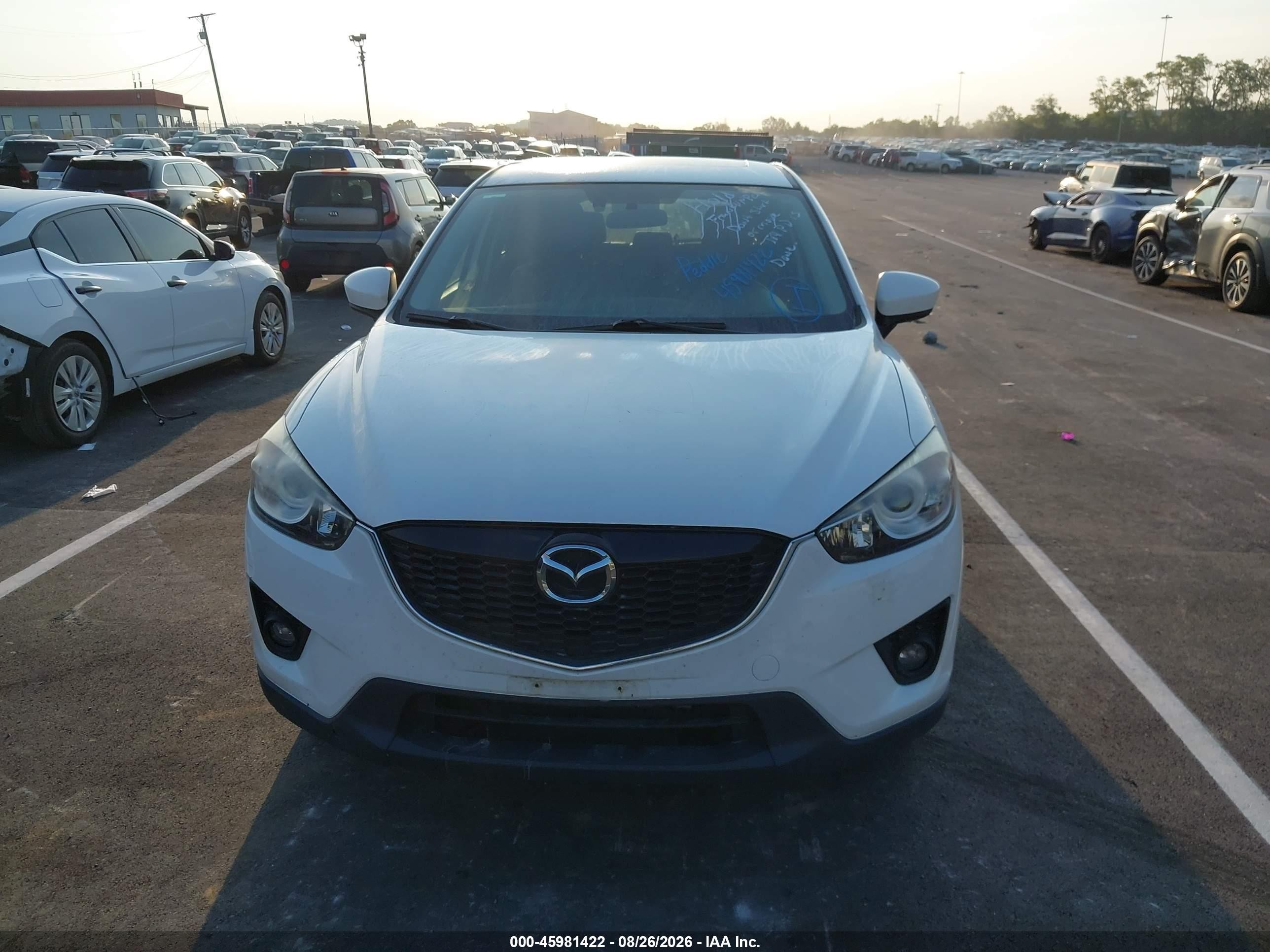 2014 Mazda Cx-5 Grand Touring White vin: JM3KE2DY8E0311910