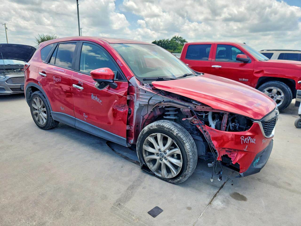 2014 Mazda Cx-5 Gt Красный vin: JM3KE2DY8E0313320