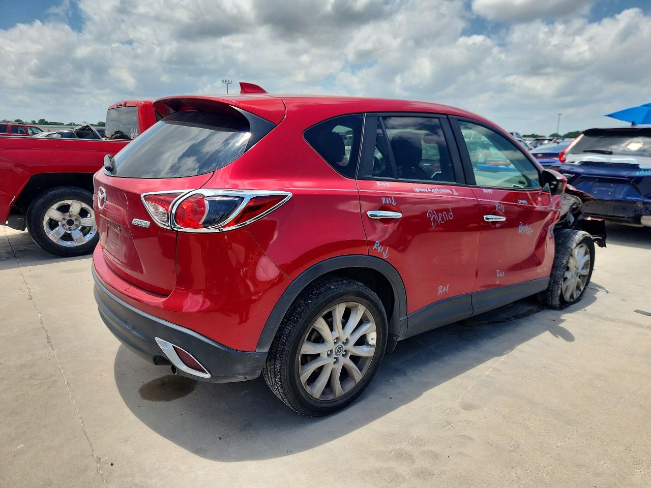 2014 Mazda Cx-5 Gt Красный vin: JM3KE2DY8E0313320