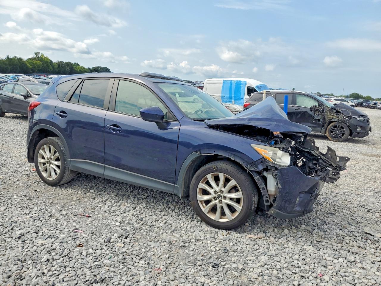 2014 Mazda Cx-5 Gt Синий vin: JM3KE2DY8E0322079