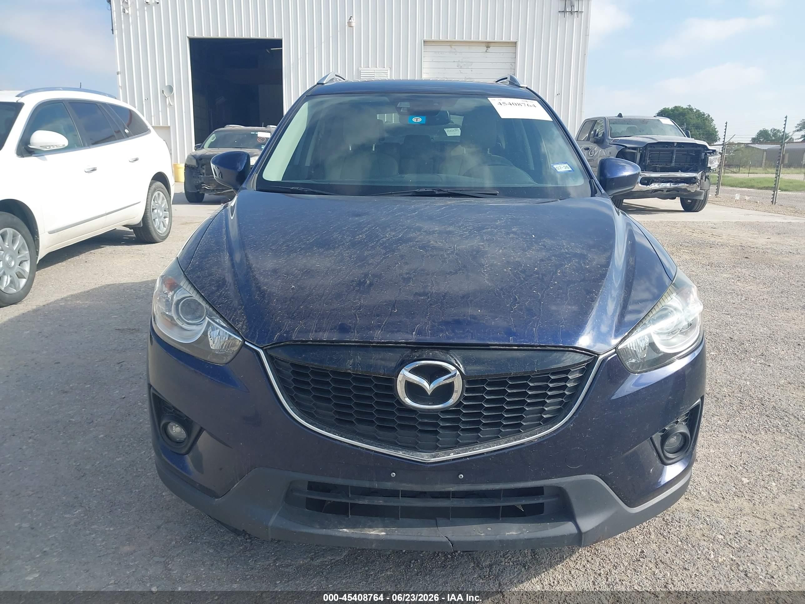 2014 Mazda Cx-5 Grand Touring Blue vin: JM3KE2DY8E0361349