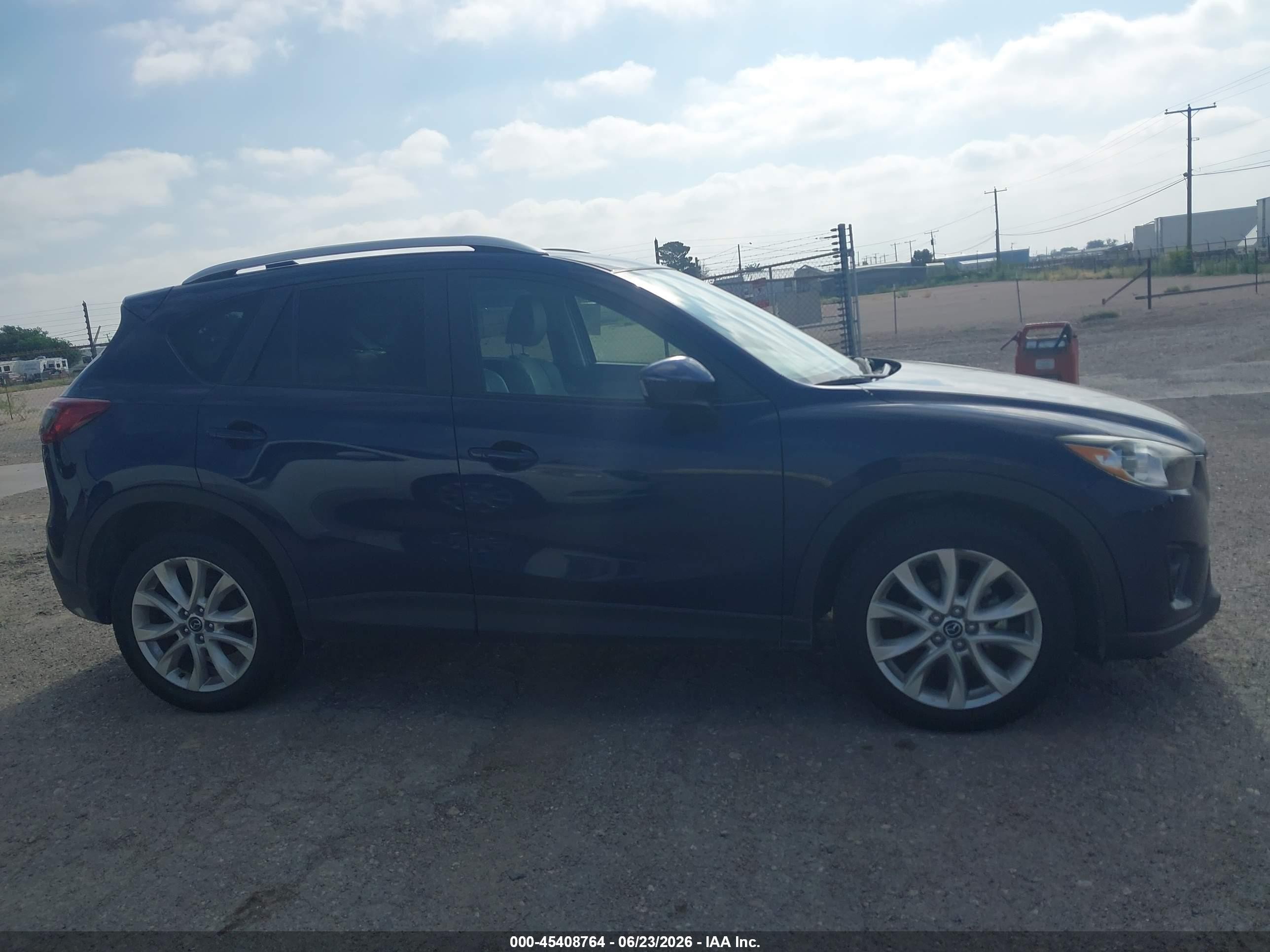2014 Mazda Cx-5 Grand Touring Blue vin: JM3KE2DY8E0361349
