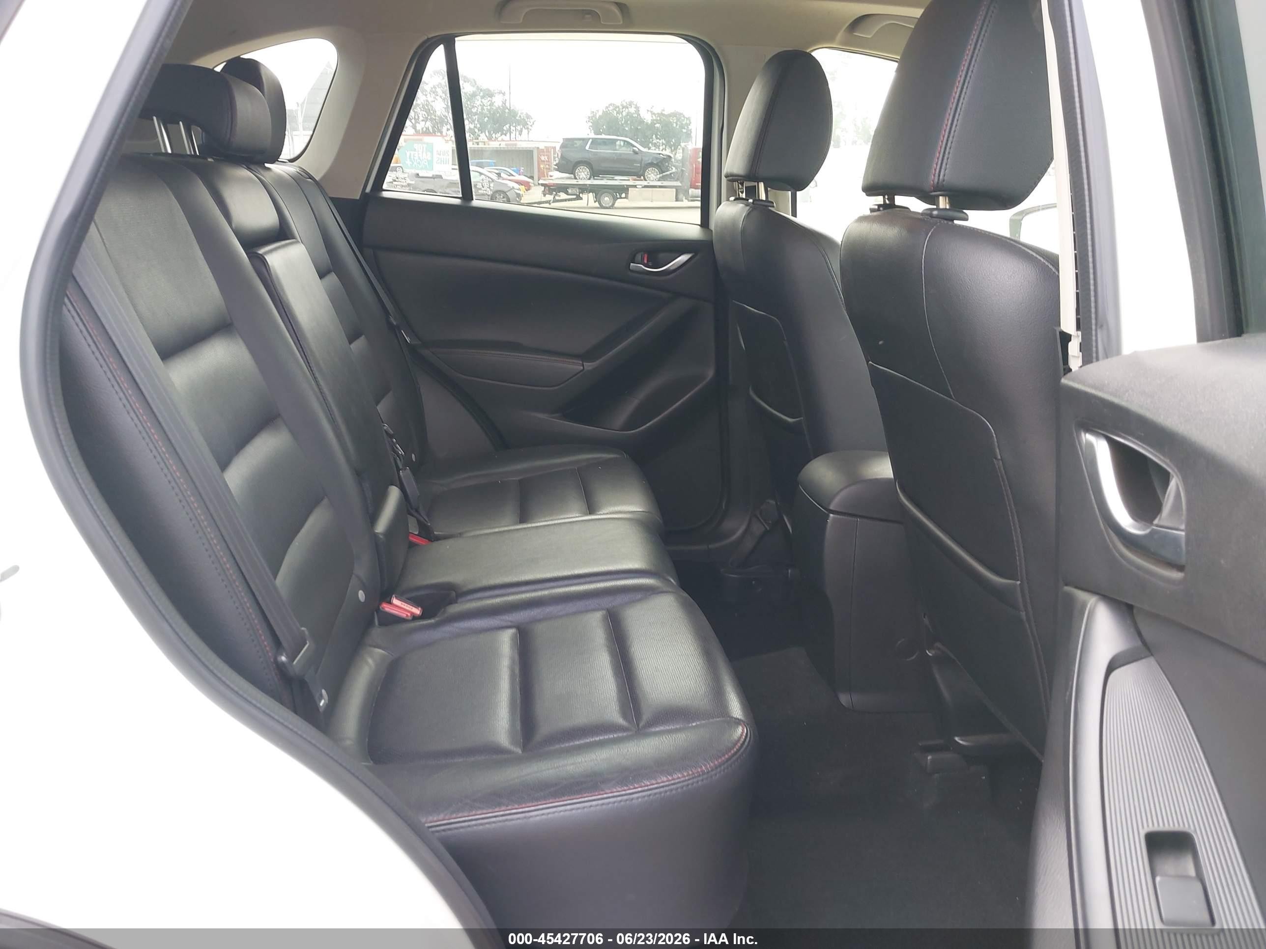 2015 Mazda Cx-5 Grand Touring White vin: JM3KE2DY8F0514412