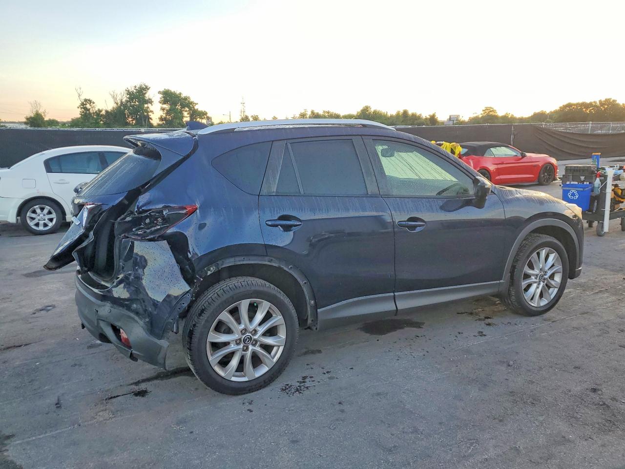 2015 Mazda Cx-5 Gt Blue vin: JM3KE2DY8F0528150