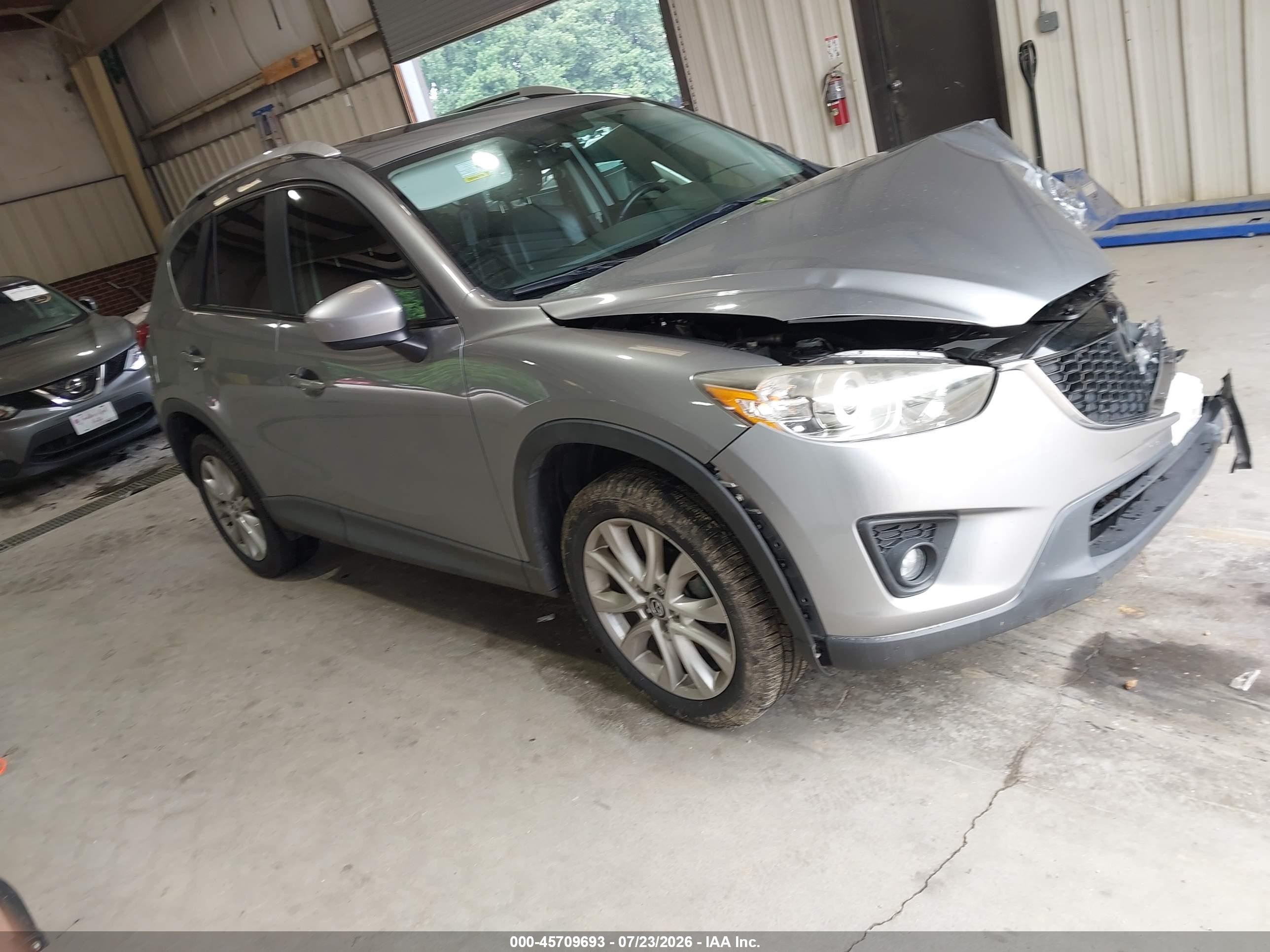 2014 Mazda Cx-5 Grand Touring Gray vin: JM3KE2DY9E0360159