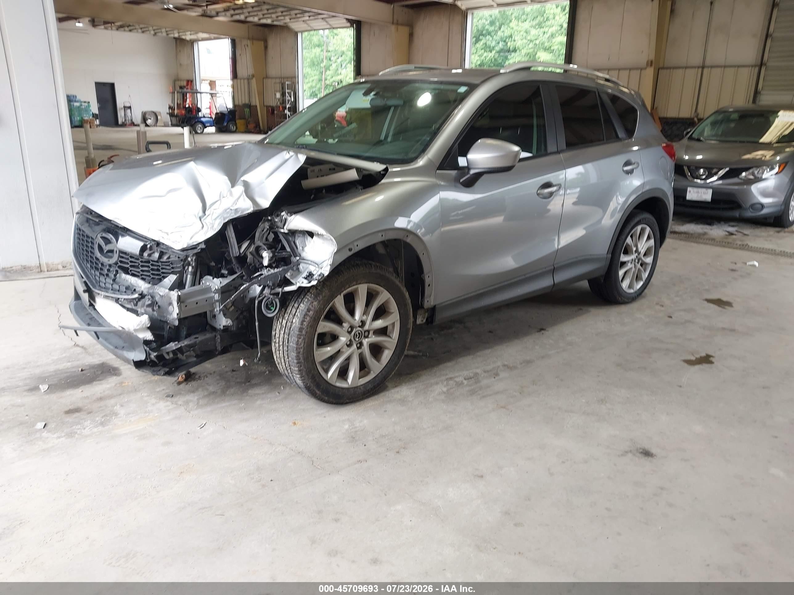 2014 Mazda Cx-5 Grand Touring Gray vin: JM3KE2DY9E0360159