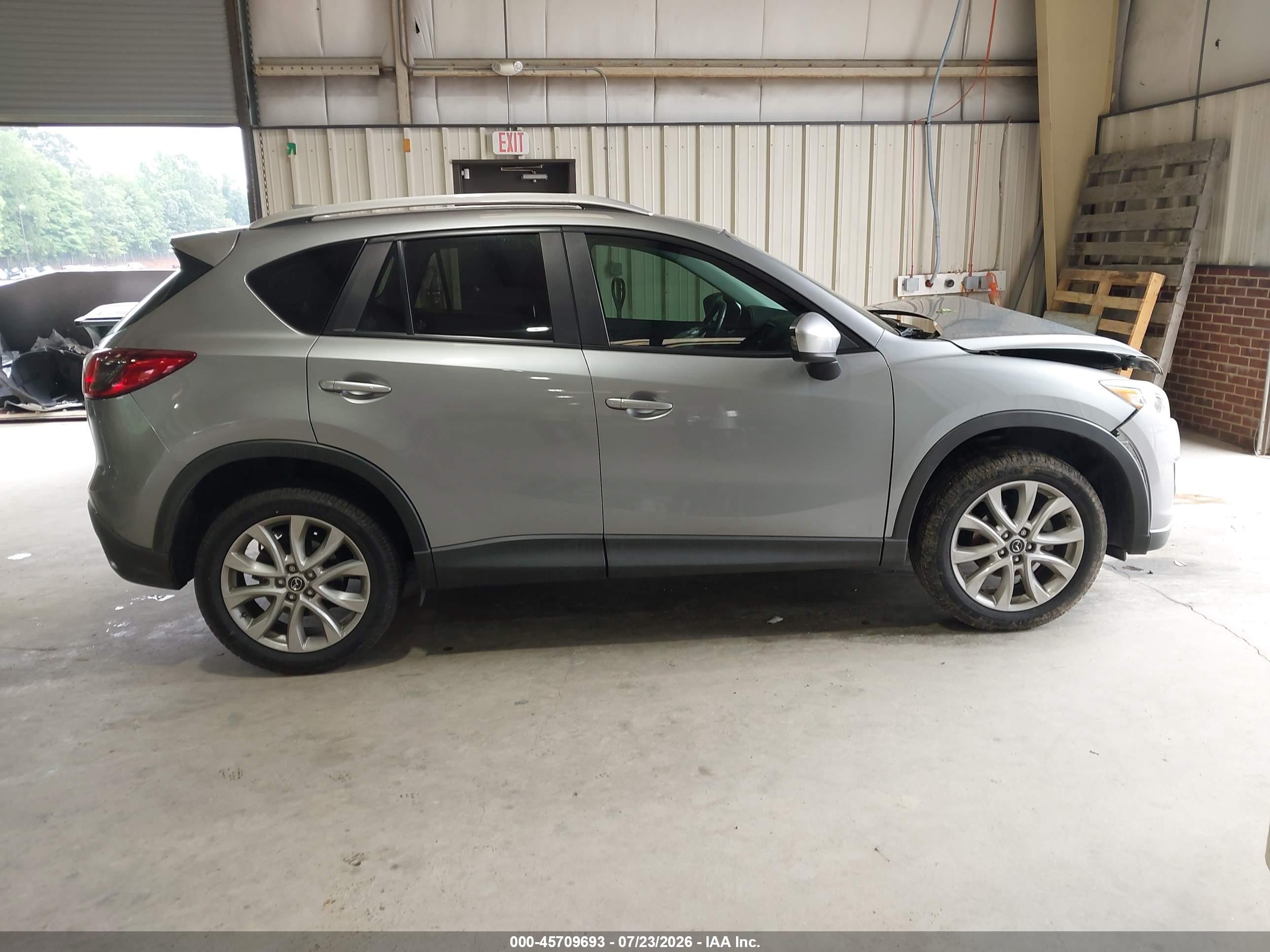 2014 Mazda Cx-5 Grand Touring Gray vin: JM3KE2DY9E0360159