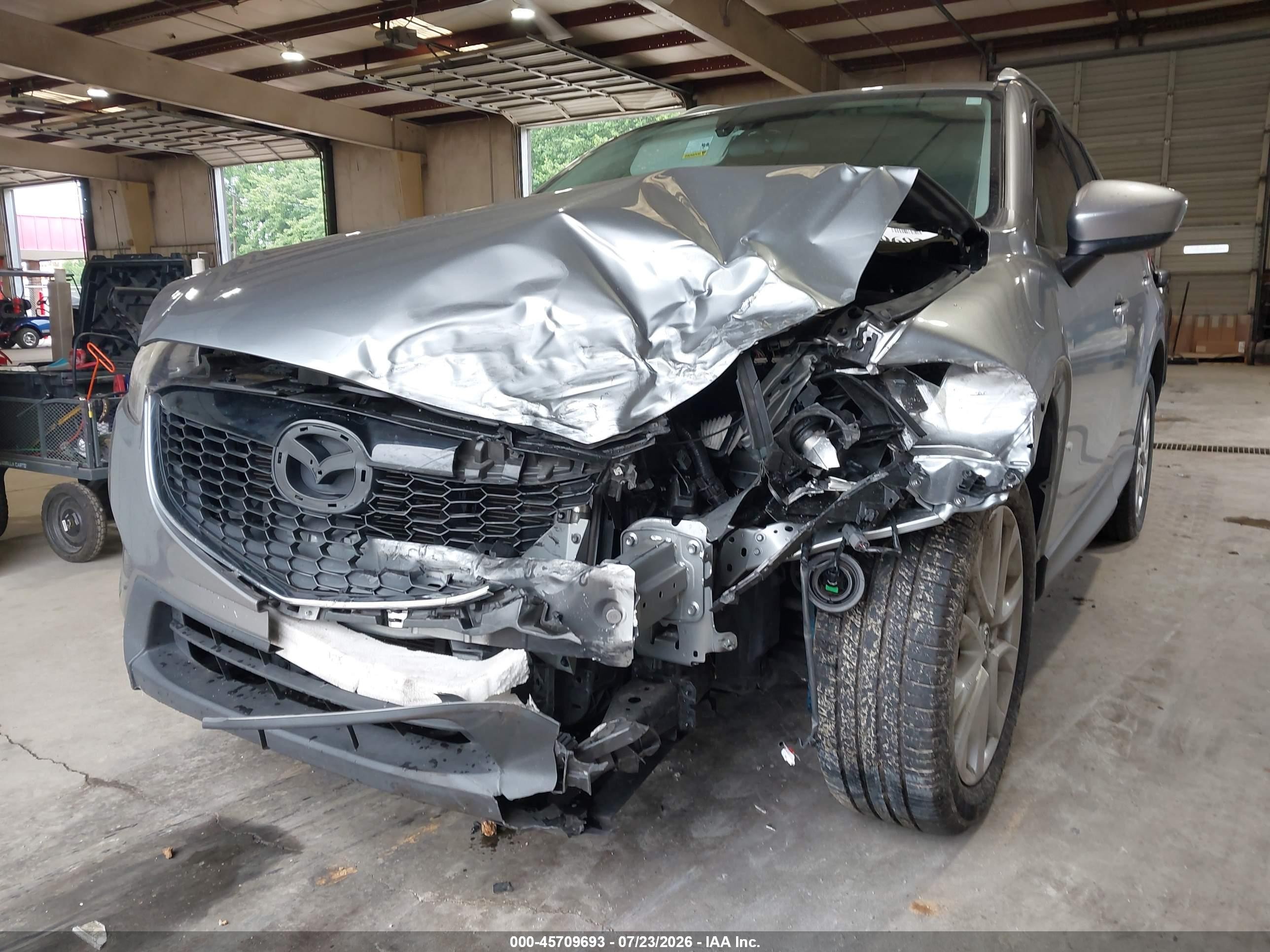 2014 Mazda Cx-5 Grand Touring Gray vin: JM3KE2DY9E0360159