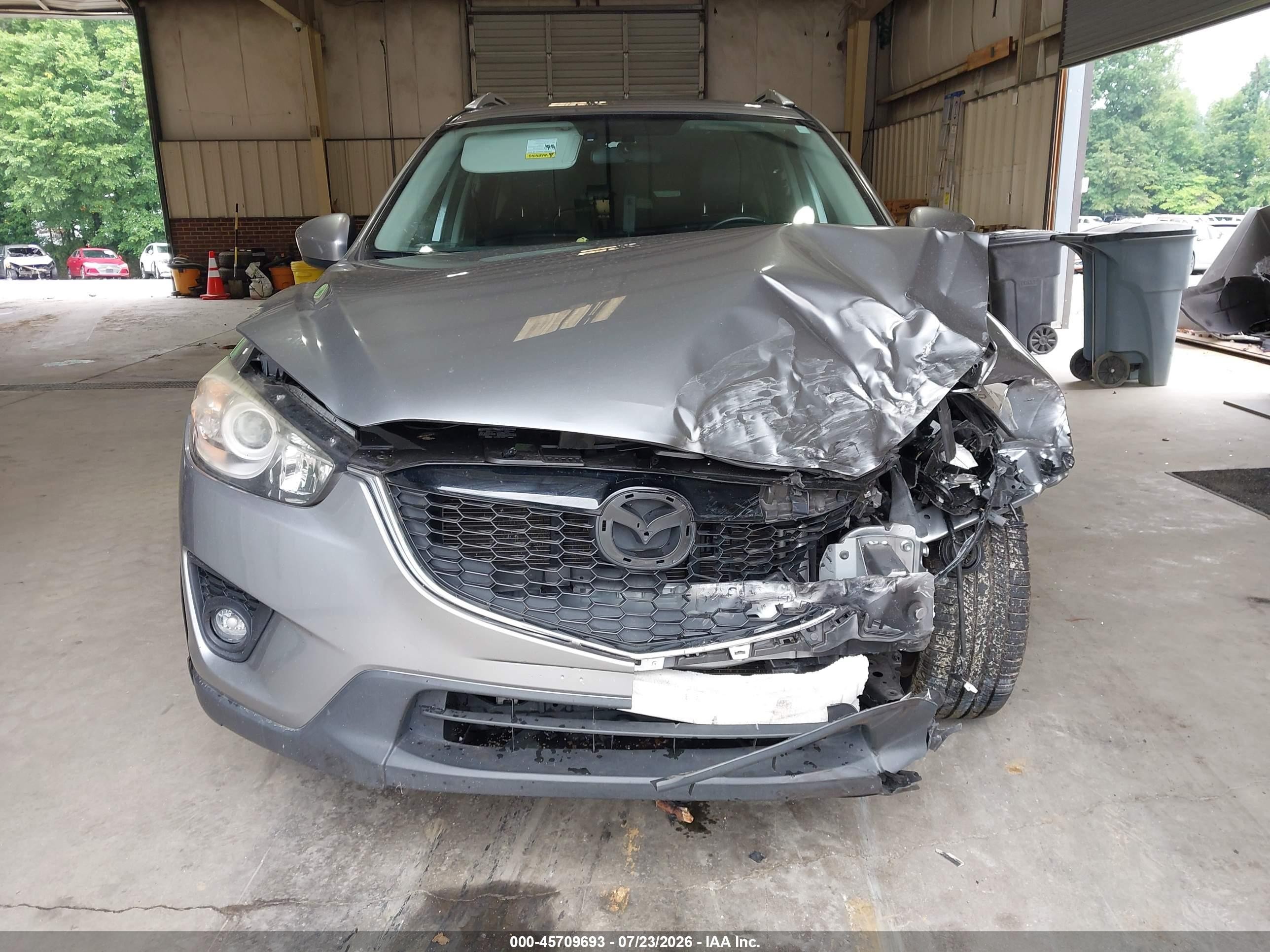 2014 Mazda Cx-5 Grand Touring Gray vin: JM3KE2DY9E0360159