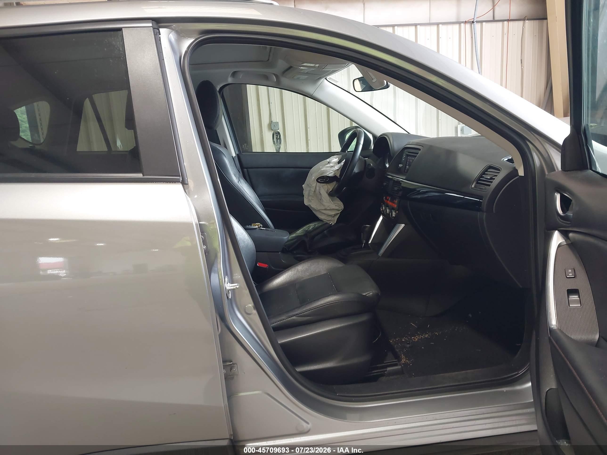 2014 Mazda Cx-5 Grand Touring Gray vin: JM3KE2DY9E0360159