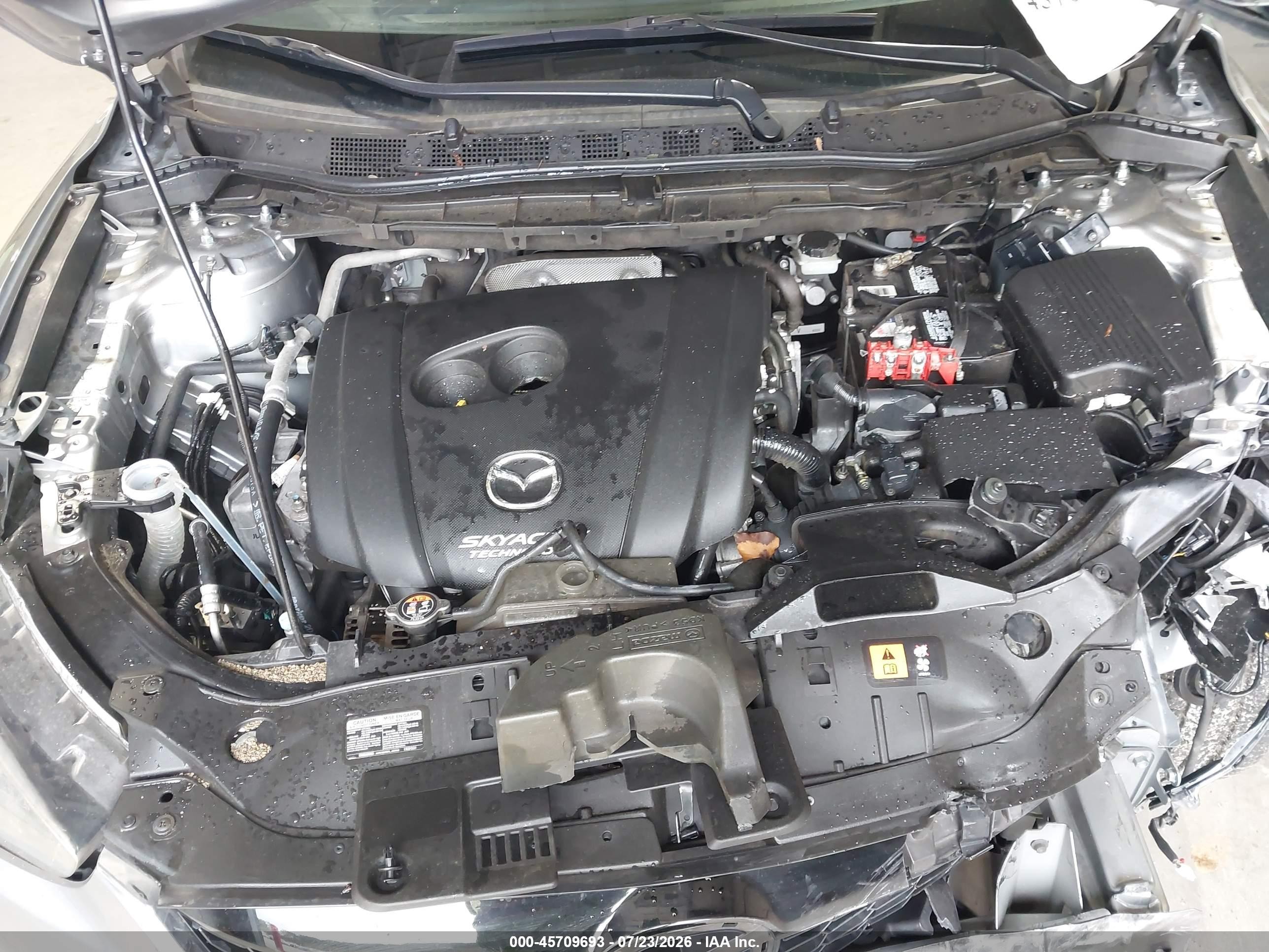 2014 Mazda Cx-5 Grand Touring Gray vin: JM3KE2DY9E0360159