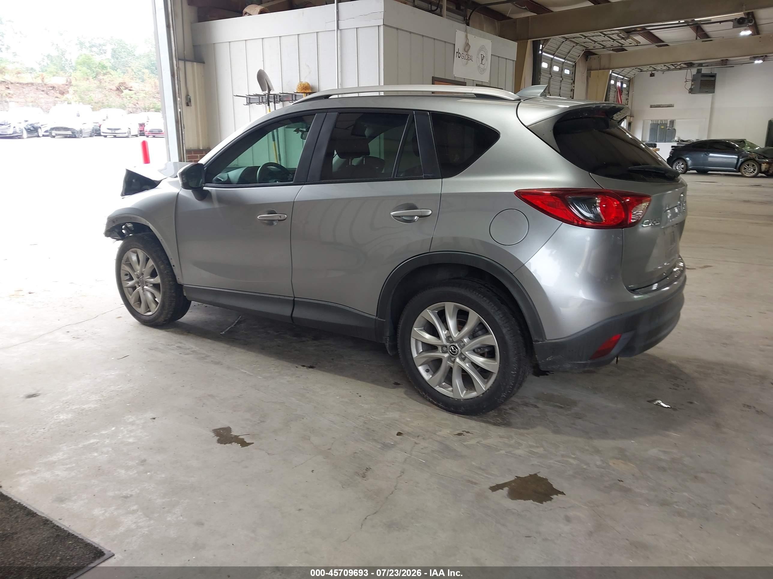 2014 Mazda Cx-5 Grand Touring Gray vin: JM3KE2DY9E0360159
