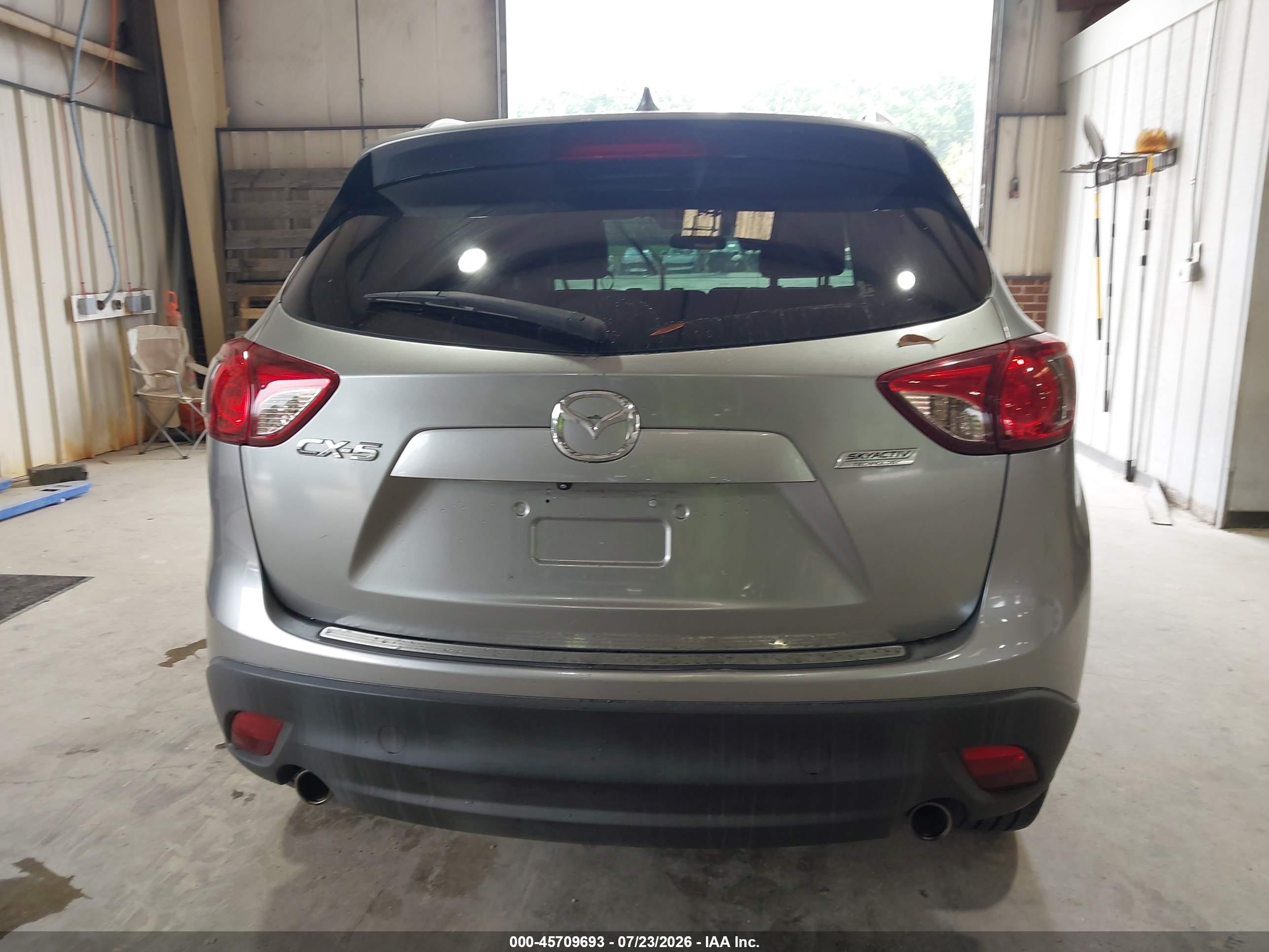 2014 Mazda Cx-5 Grand Touring Gray vin: JM3KE2DY9E0360159