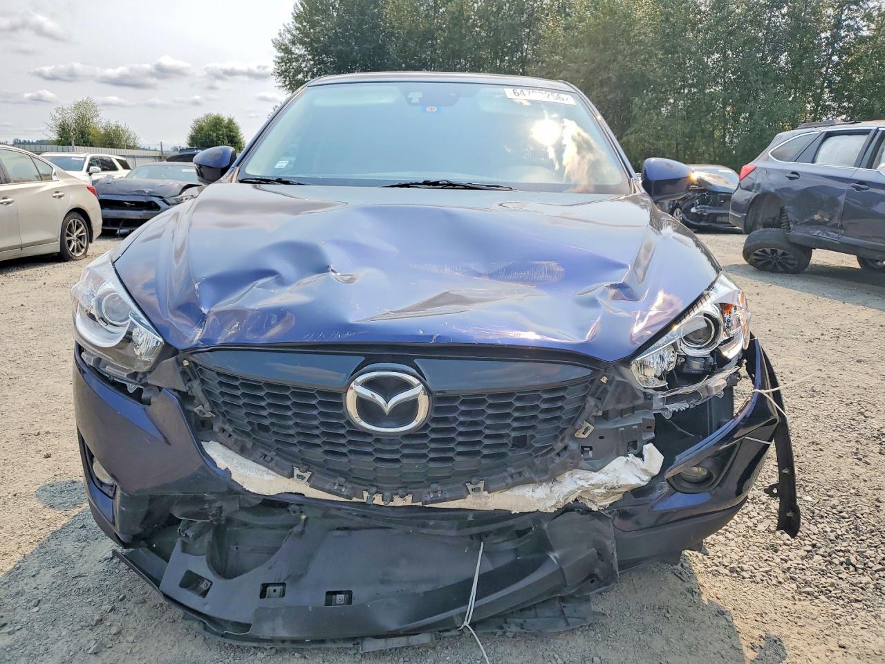 2014 Mazda Cx-5 Gt Blue vin: JM3KE2DY9E0384512