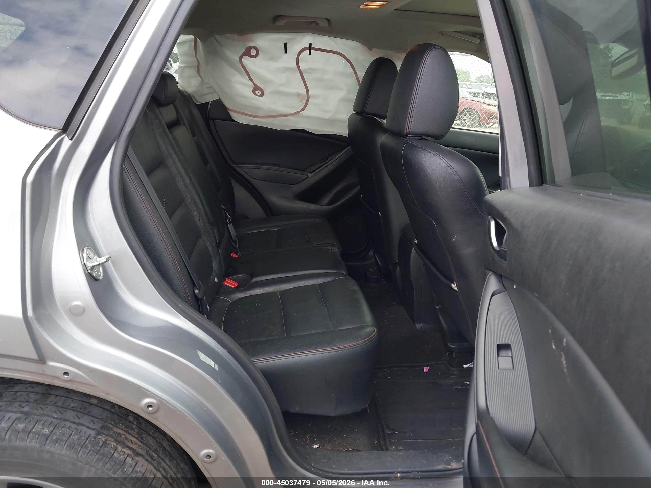 2015 Mazda Cx-5 Grand Touring Silver vin: JM3KE2DY9F0451644