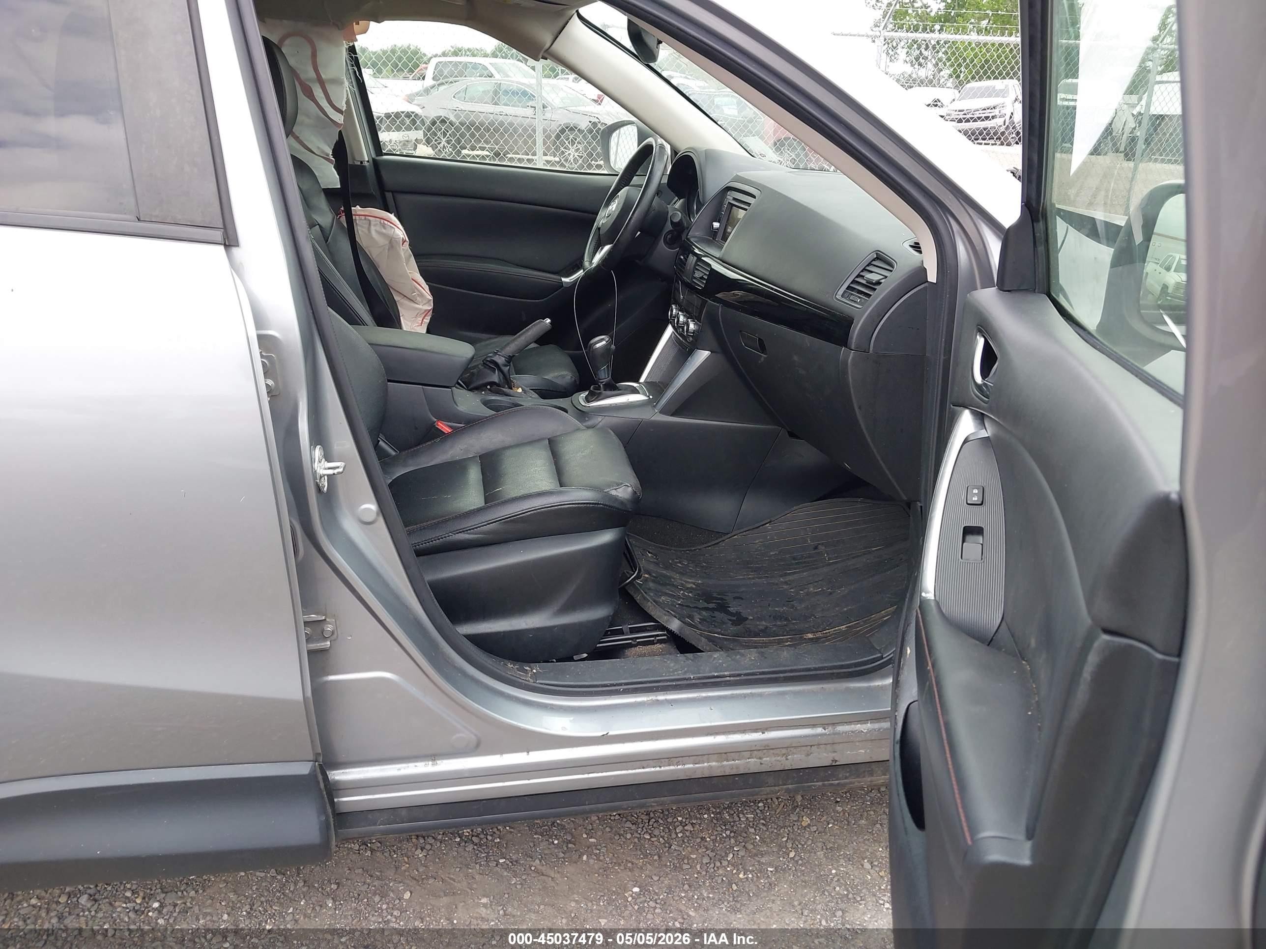 2015 Mazda Cx-5 Grand Touring Silver vin: JM3KE2DY9F0451644