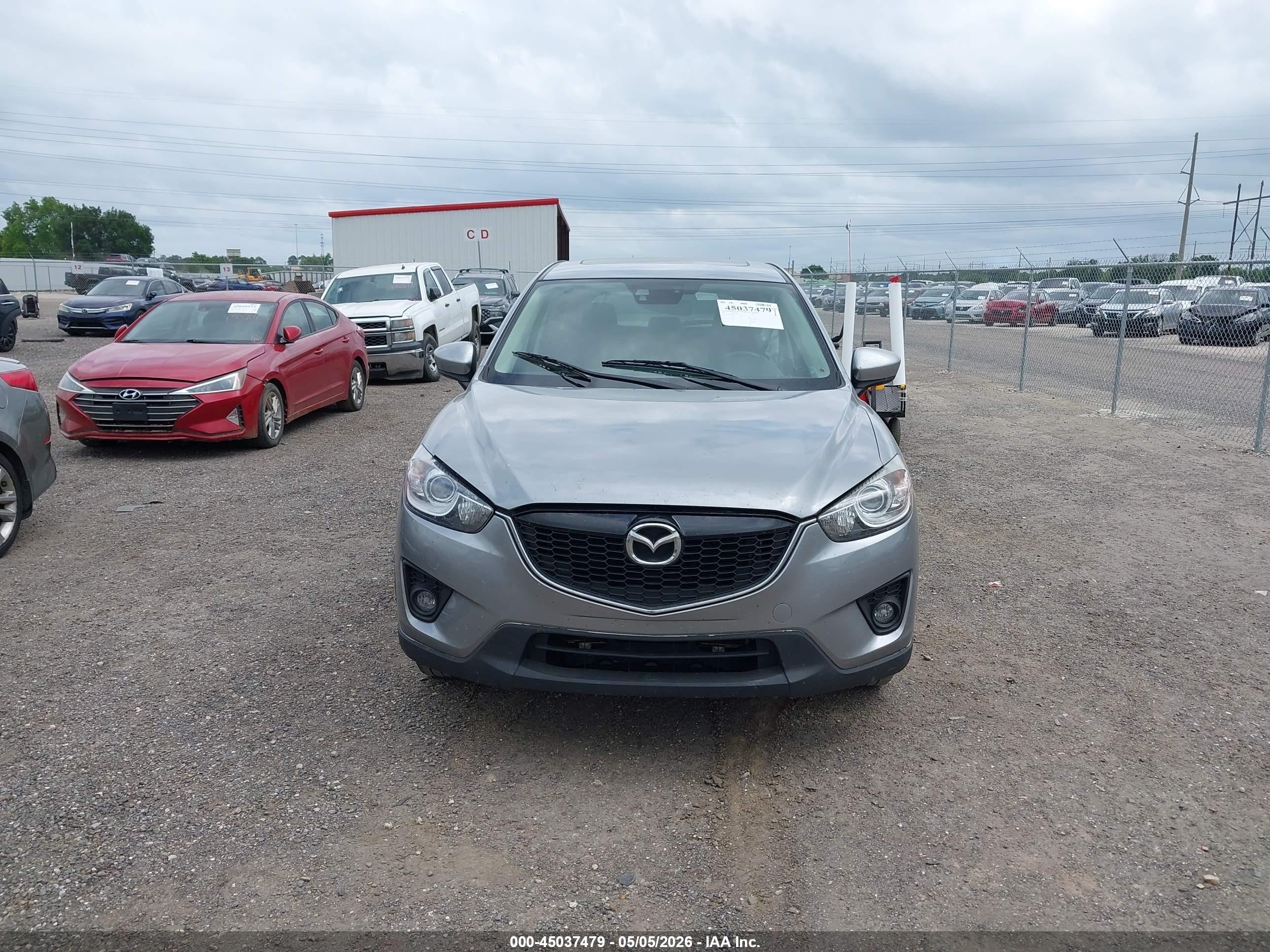 2015 Mazda Cx-5 Grand Touring Silver vin: JM3KE2DY9F0451644