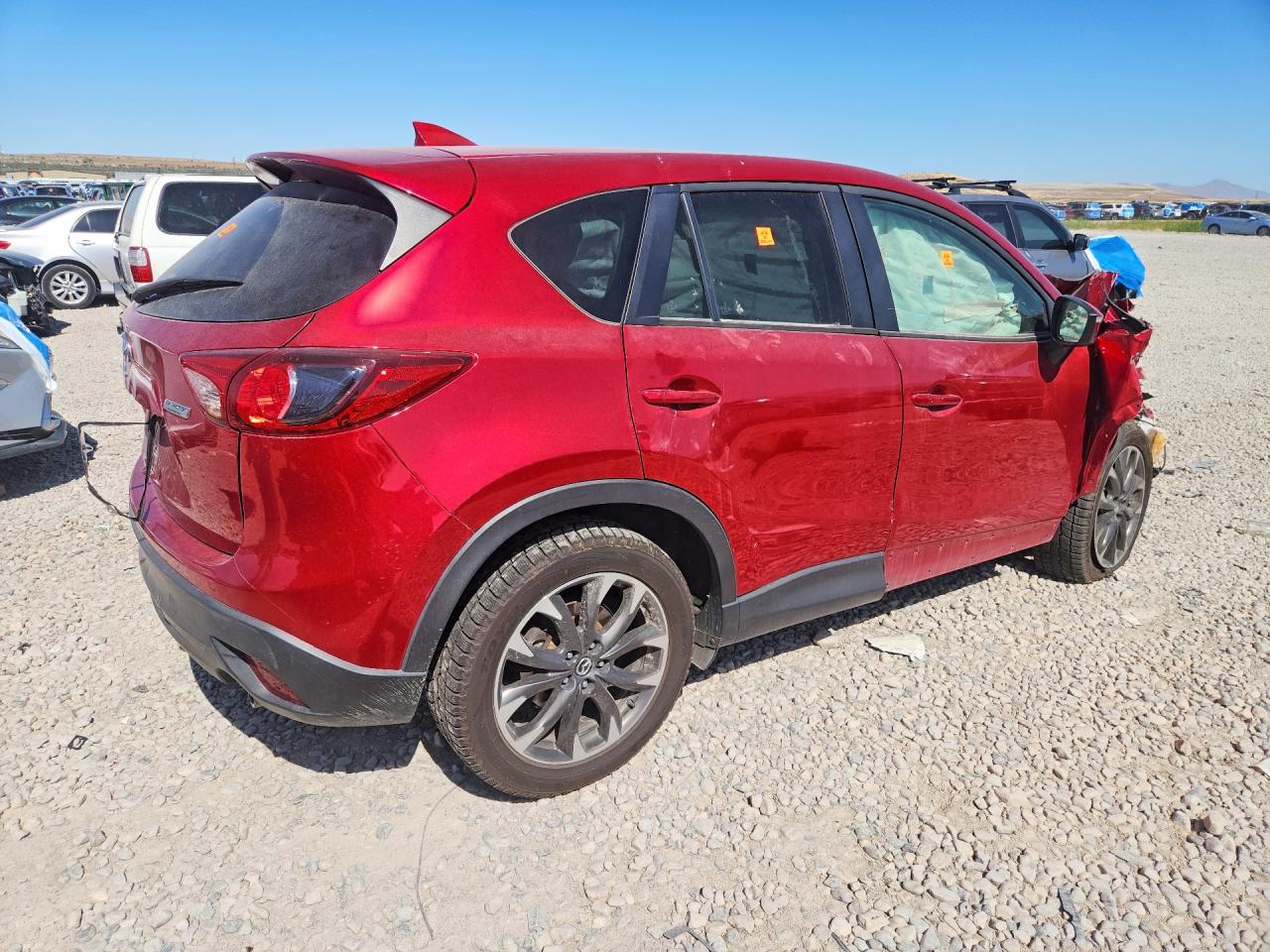 2016 Mazda Cx-5 Gt Red vin: JM3KE2DY9G0886052