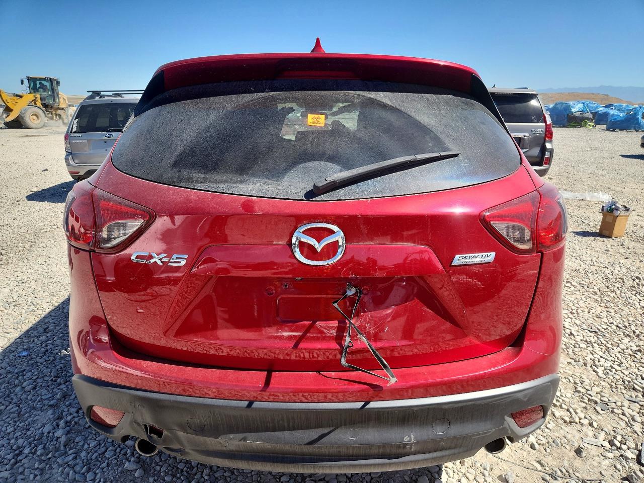 2016 Mazda Cx-5 Gt Red vin: JM3KE2DY9G0886052