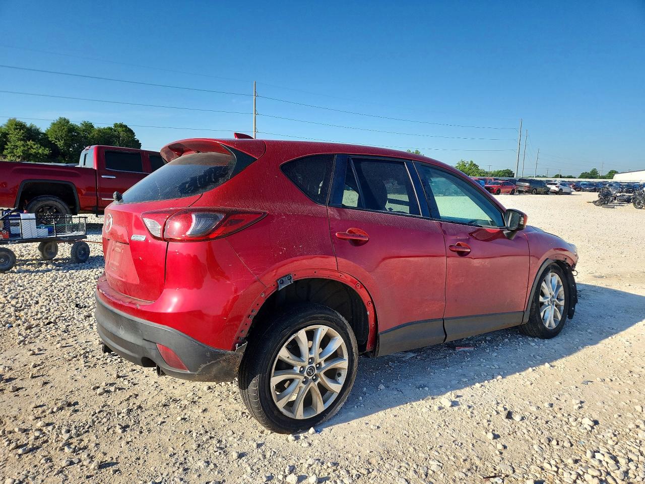 2014 Mazda Cx-5 Gt Red vin: JM3KE2DYXE0309107