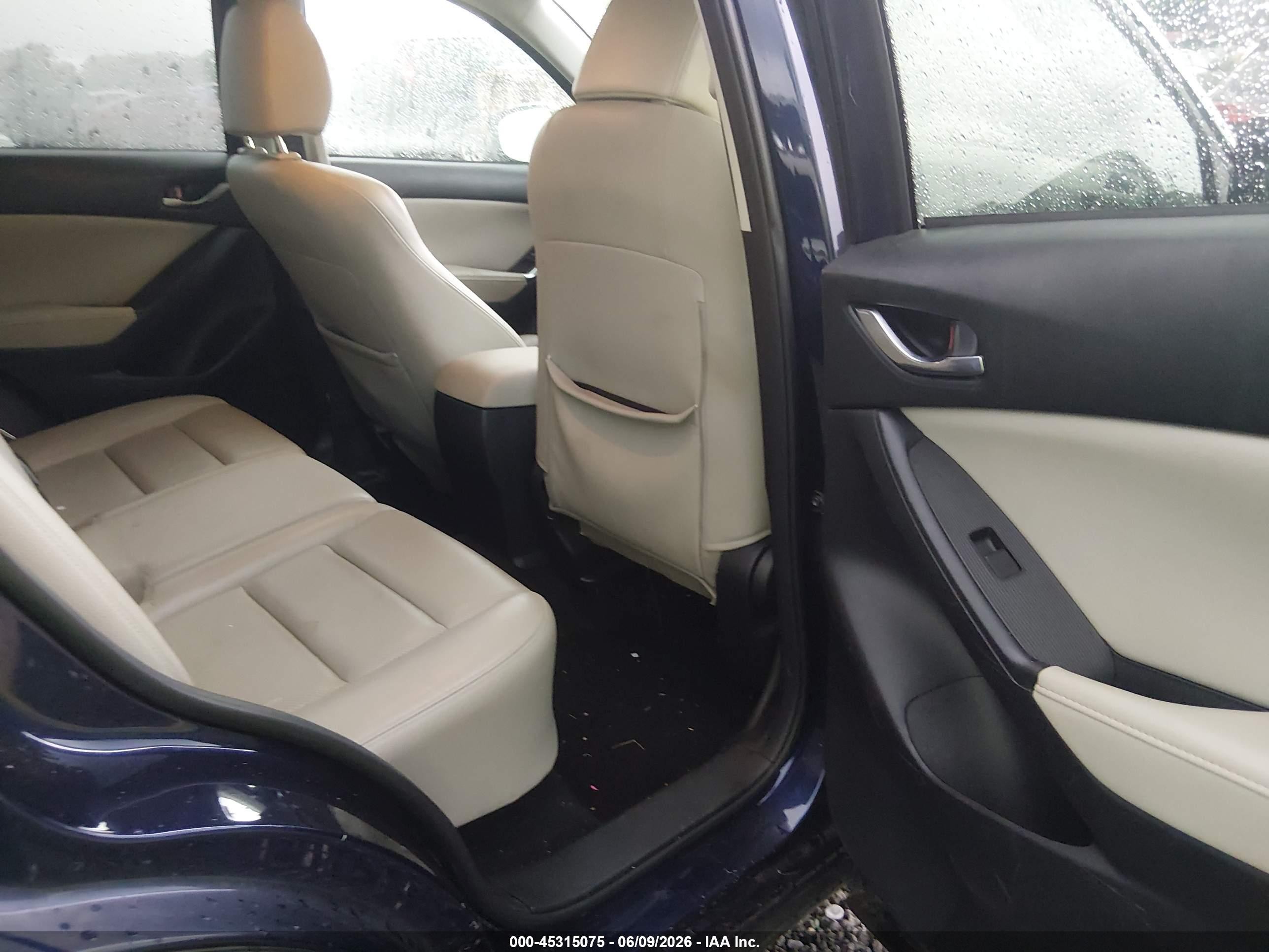 2014 Mazda Cx-5 Grand Touring Blue vin: JM3KE2DYXE0353527