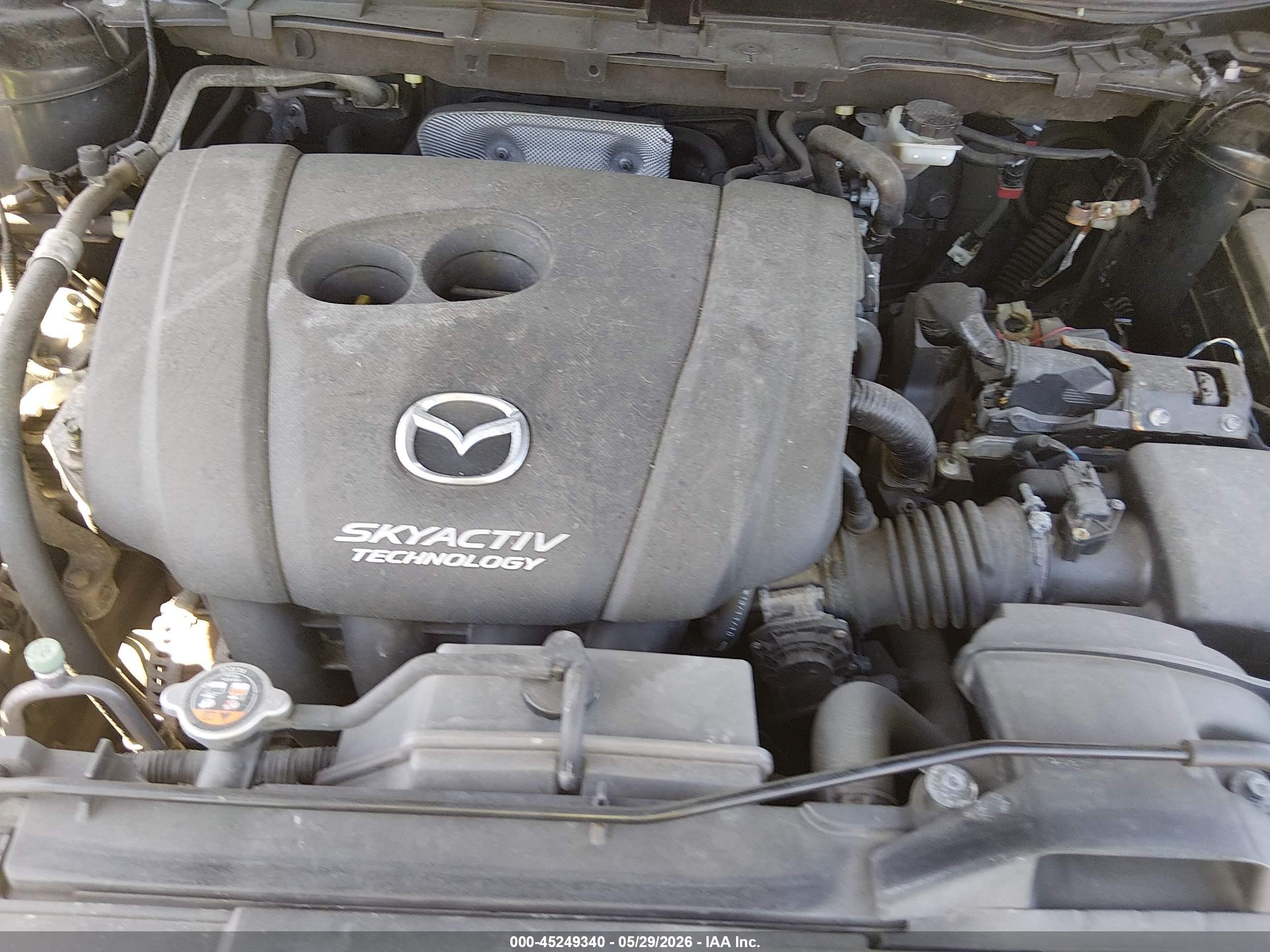 2015 Mazda Cx-5 Grand Touring Черный vin: JM3KE2DYXF0451412