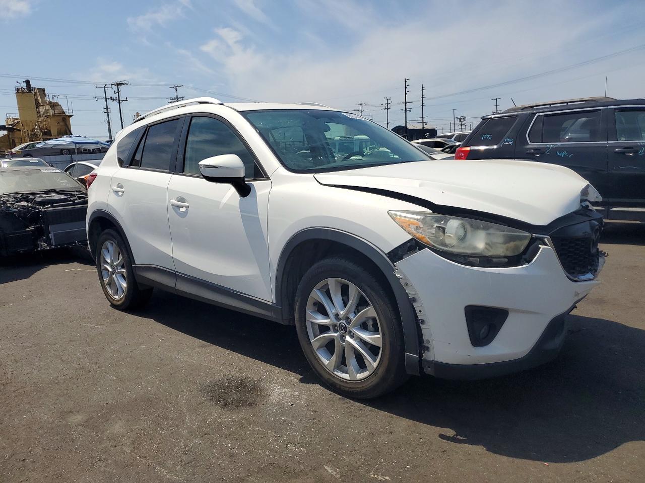 2015 Mazda Cx-5 Gt White vin: JM3KE2DYXF0527744
