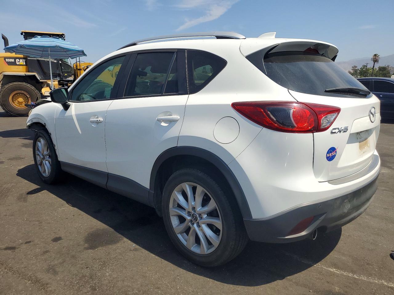 2015 Mazda Cx-5 Gt White vin: JM3KE2DYXF0527744
