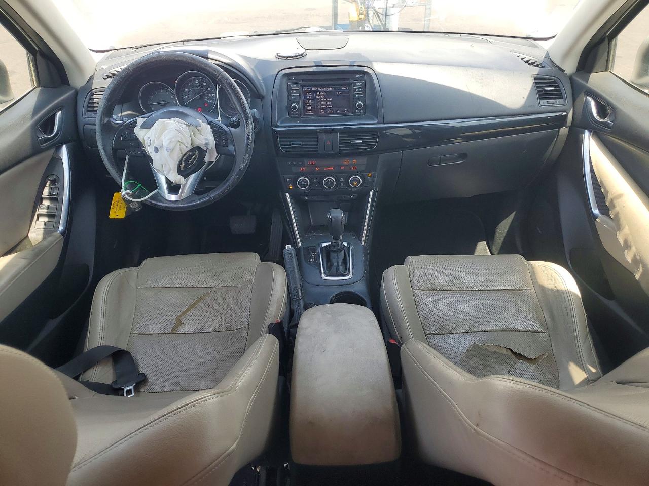 2015 Mazda Cx-5 Gt White vin: JM3KE2DYXF0527744
